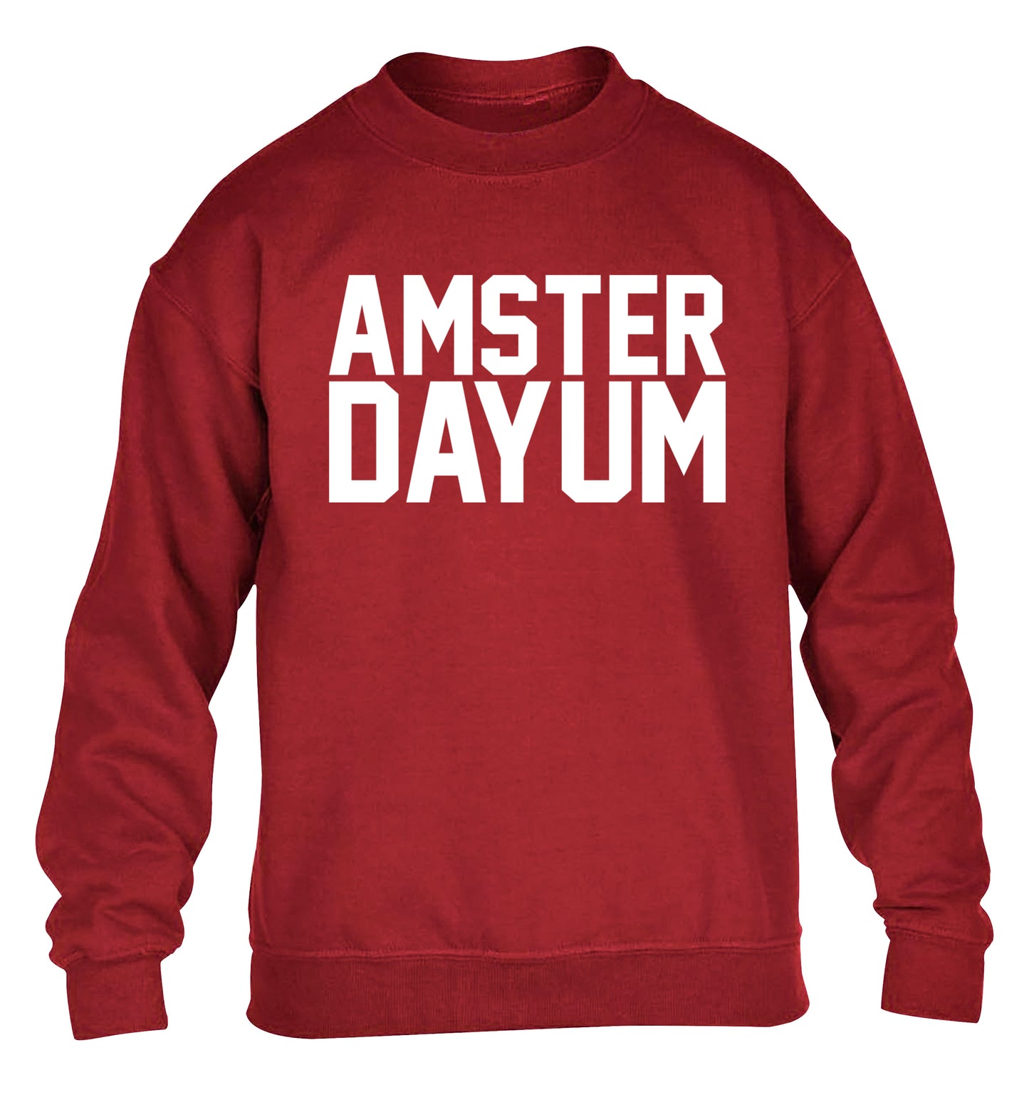 Amsterdayum children's grey sweater 12-13 Years