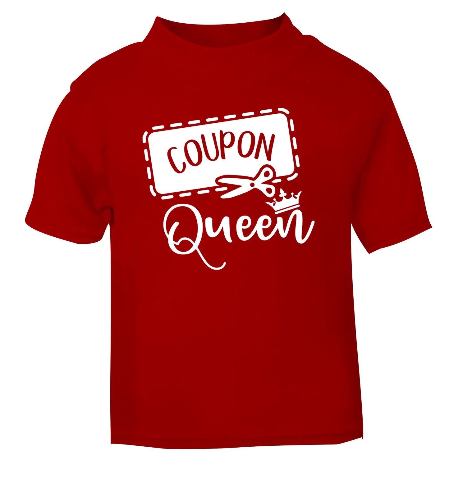 Coupon Queen red Baby Toddler Tshirt 2 Years