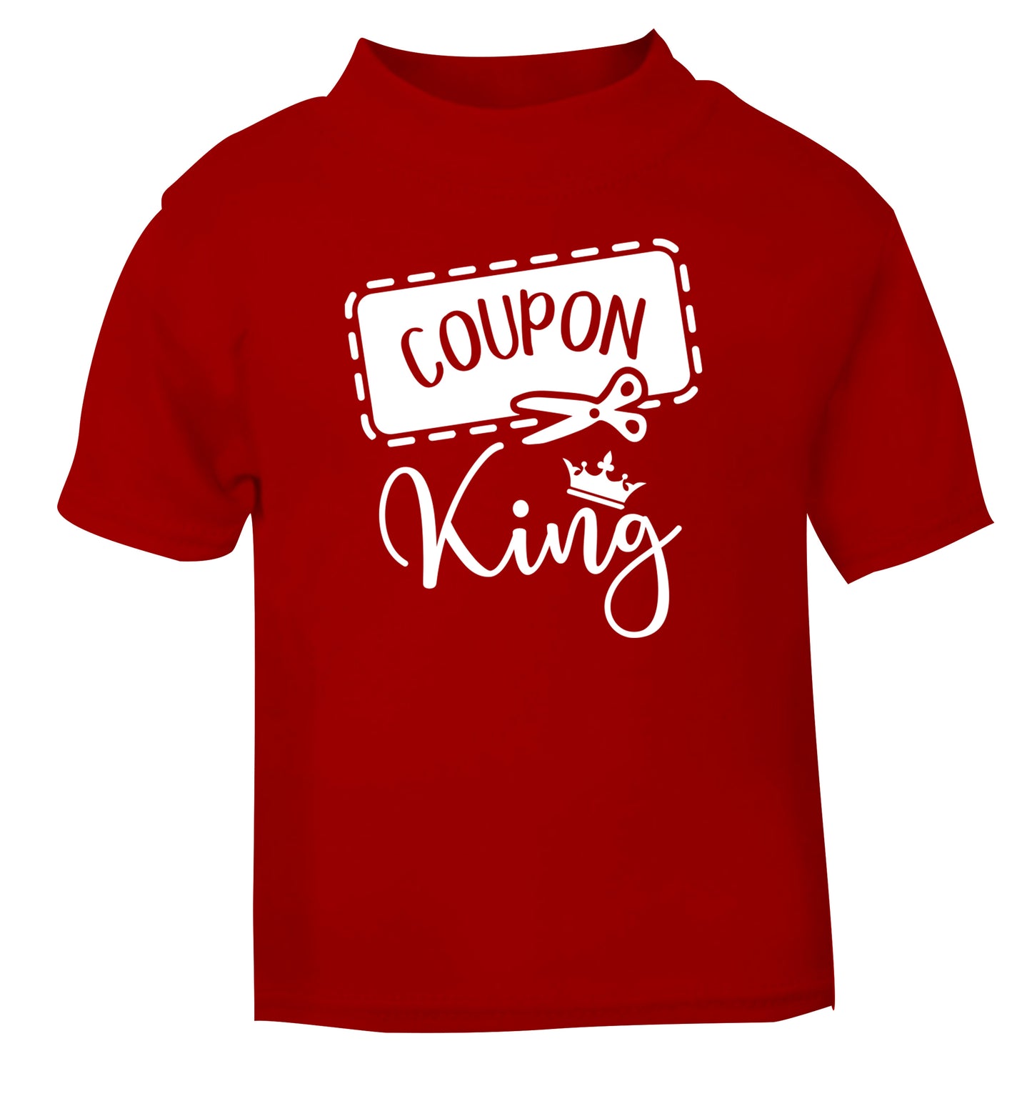 Coupon King red Baby Toddler Tshirt 2 Years