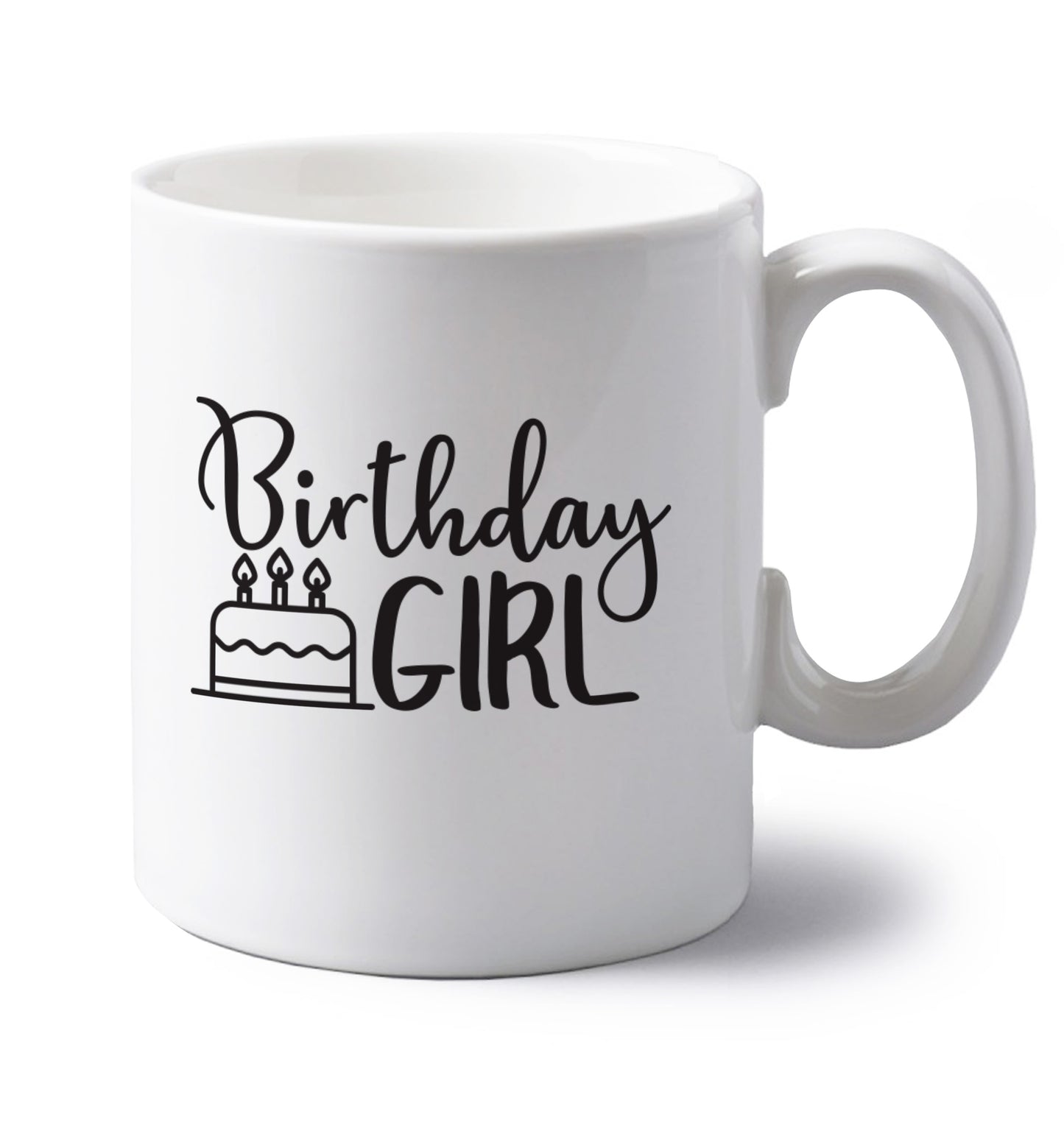 Birthday Boy left handed white ceramic mug