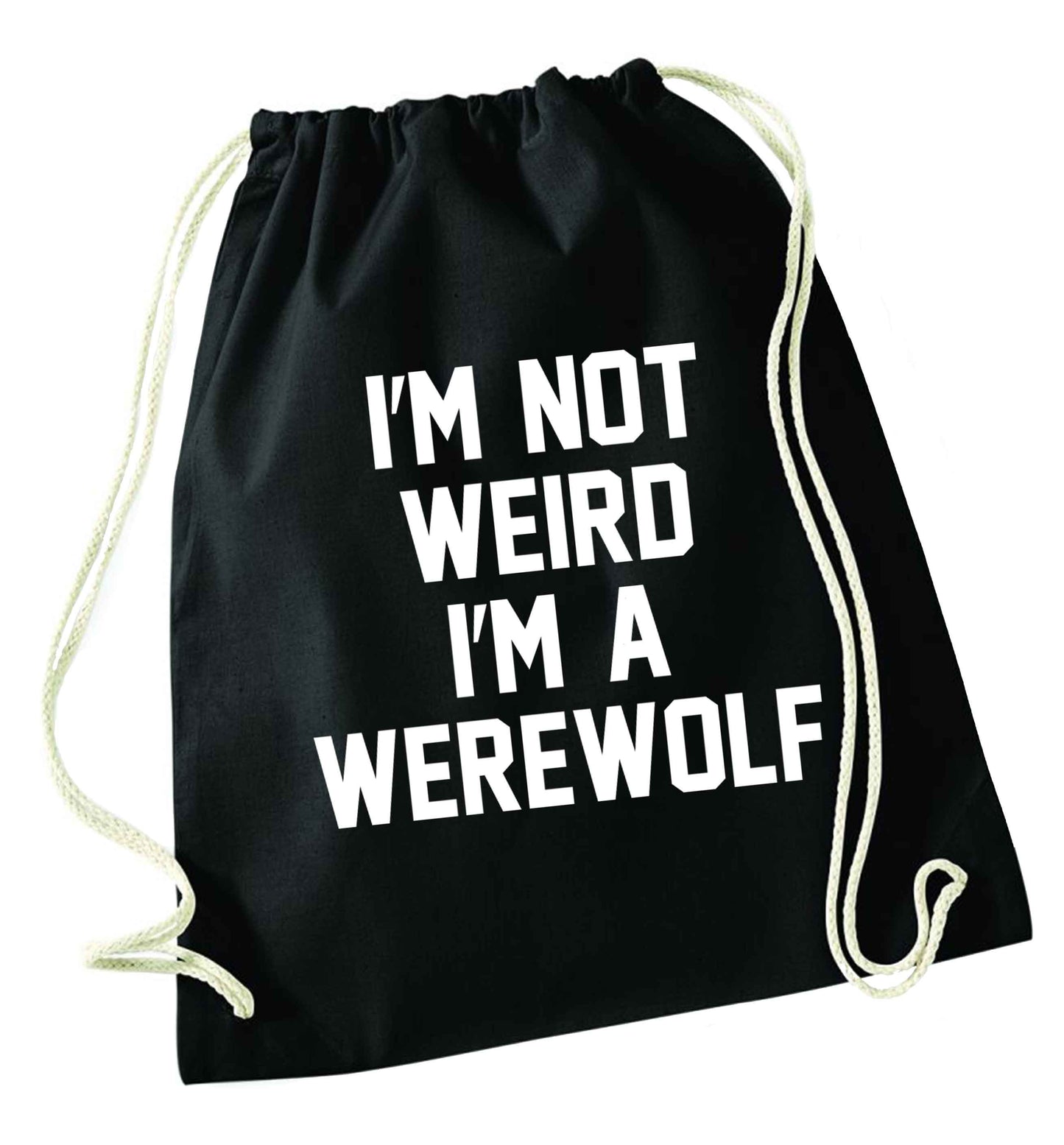 Skeleton Hand Pocket black drawstring bag