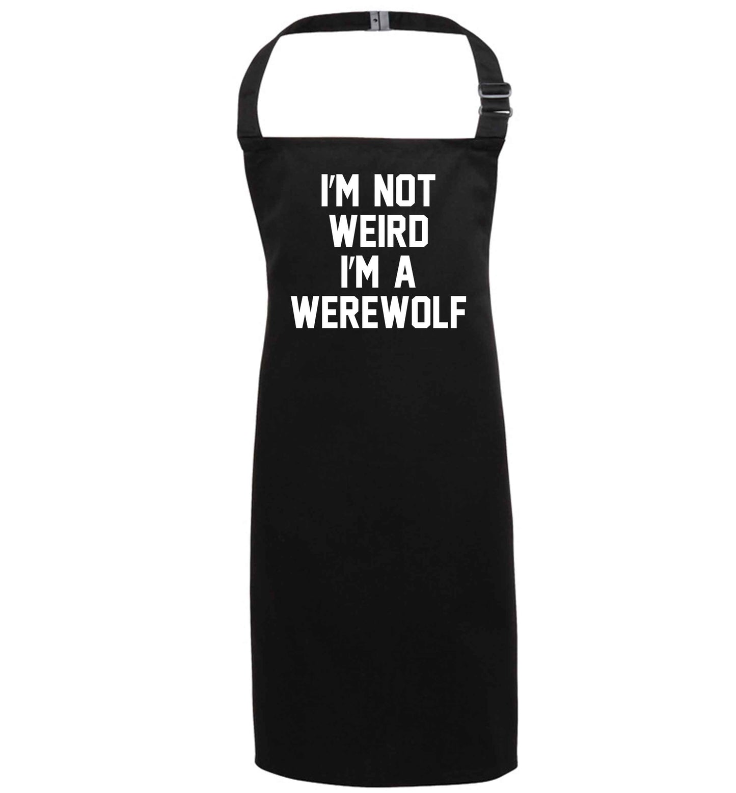 Skeleton Hand Pocket black apron 7-10 years