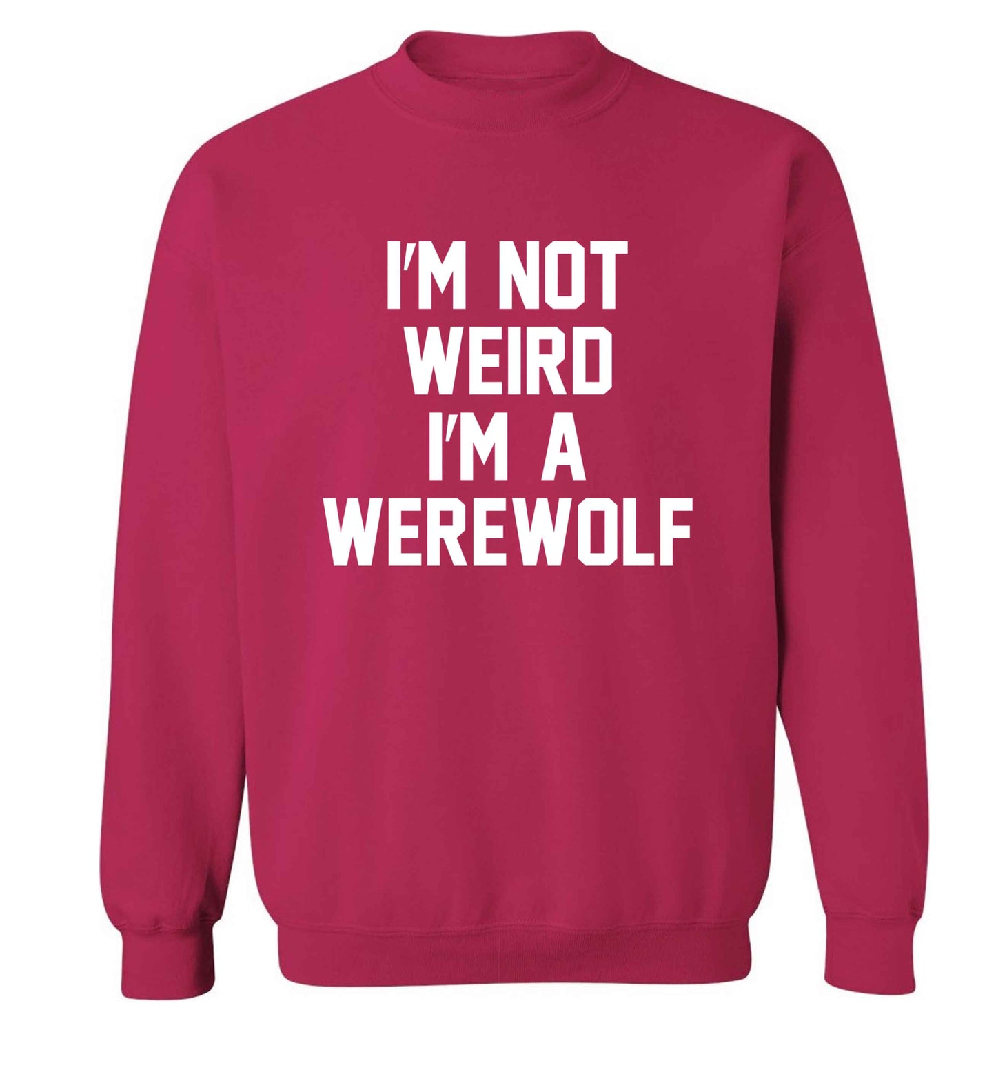 Skeleton Hand Pocket adult's unisex pink sweater 2XL