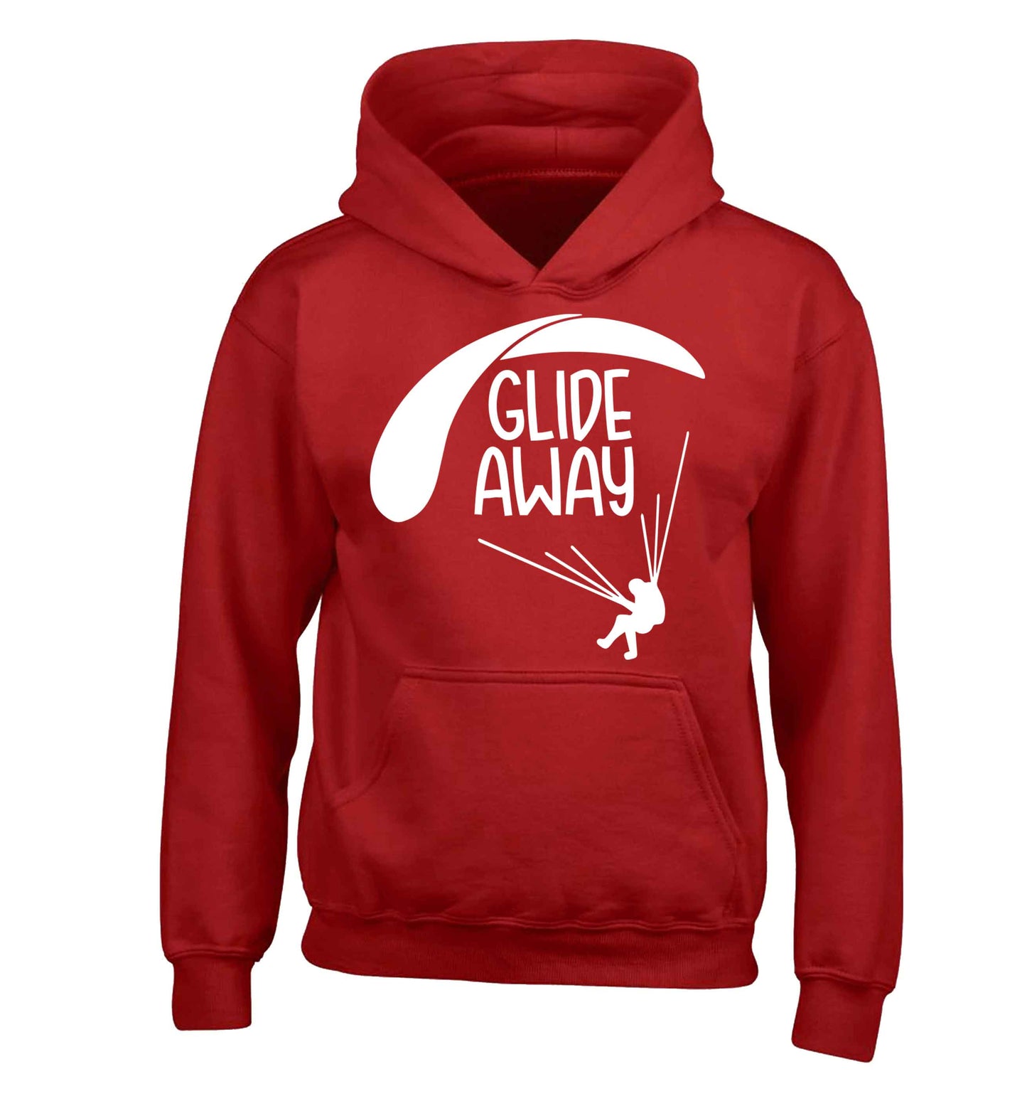 Glide away children's red hoodie 12-13 Years