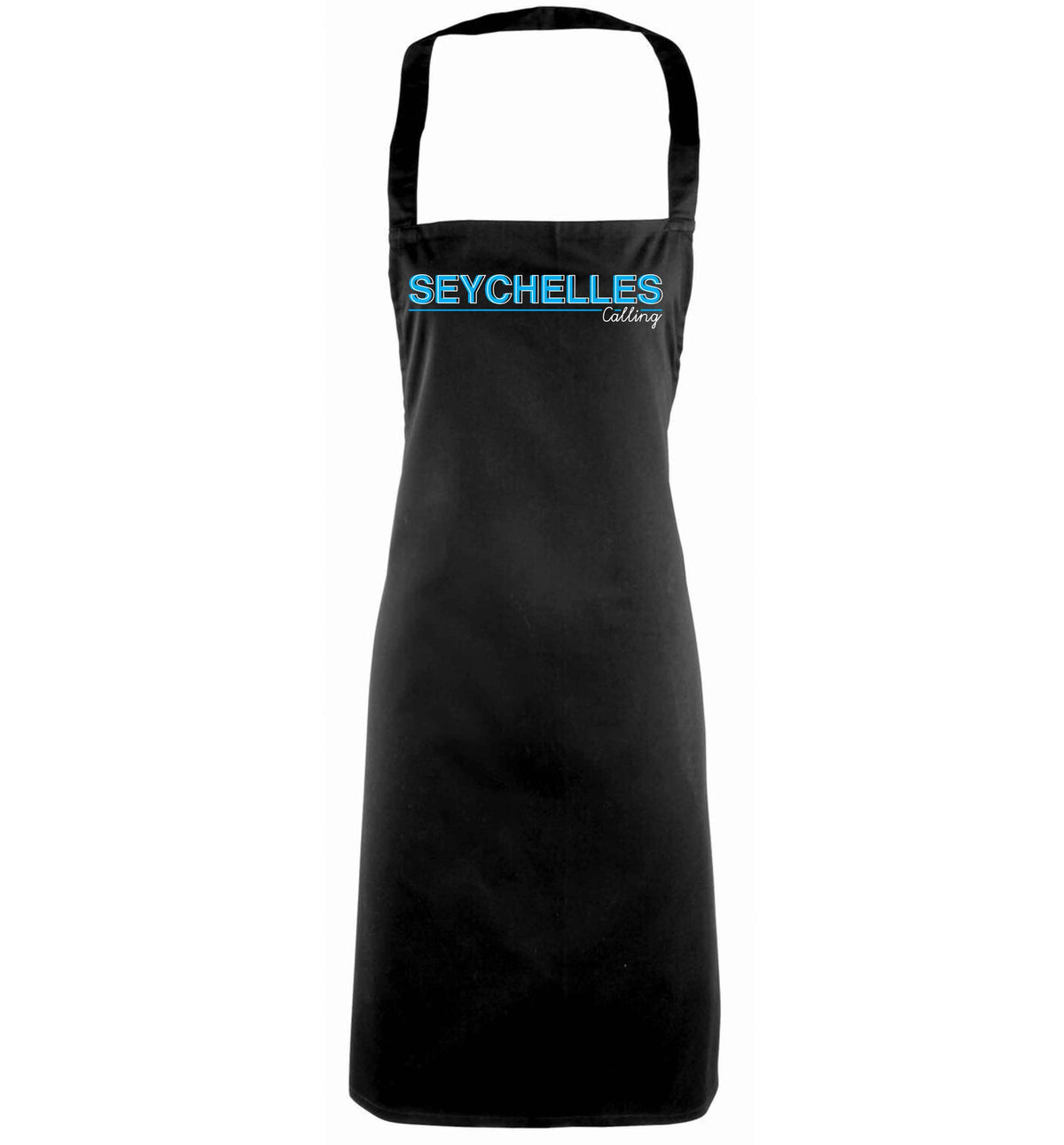 Seychelles calling black apron