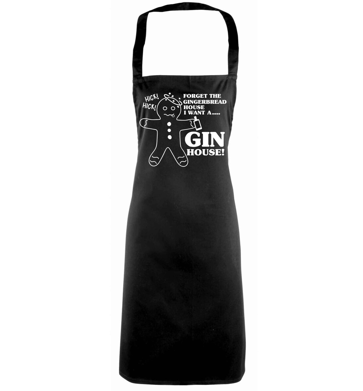 Forget the gingerbread house I want a gin house black apron