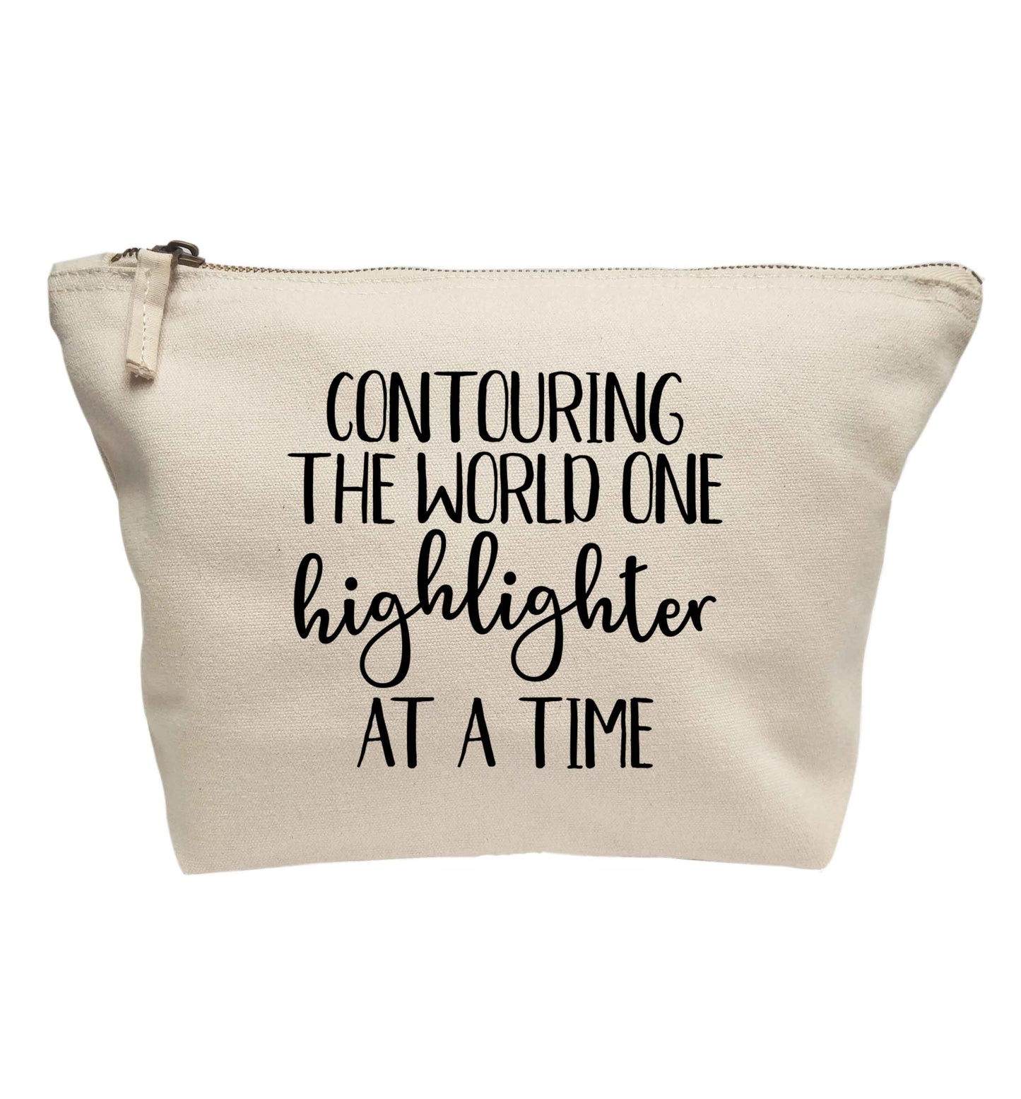 Contouring the world one highlighter at a time | makeup / wash bag