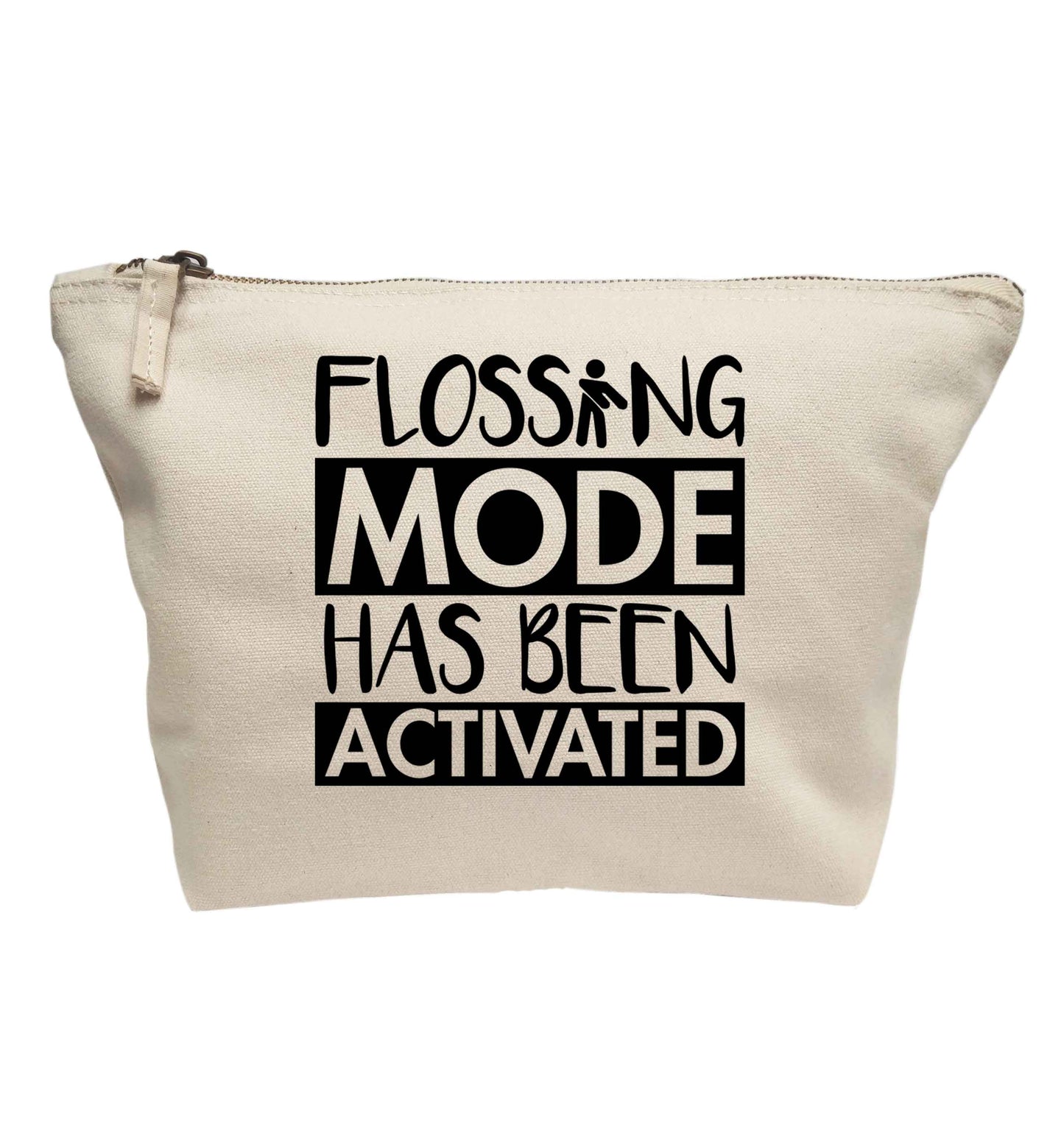 Flossing mode has been activated | makeup / wash bag
