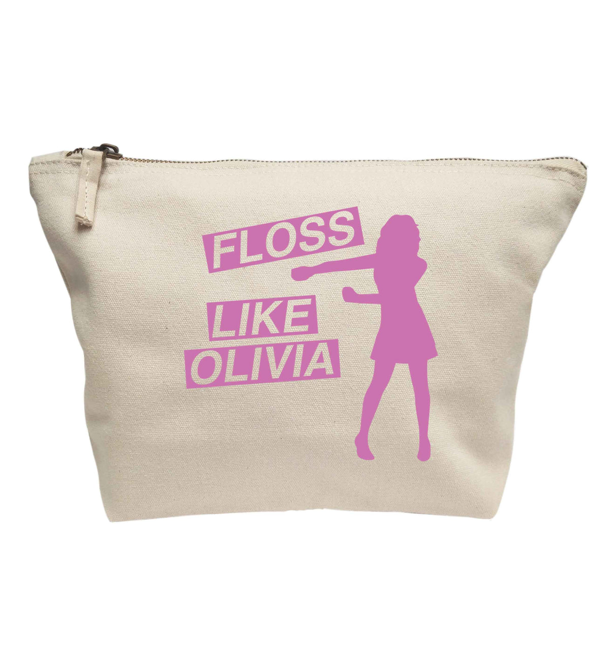 Personalised floss like (female version) | makeup / wash bag