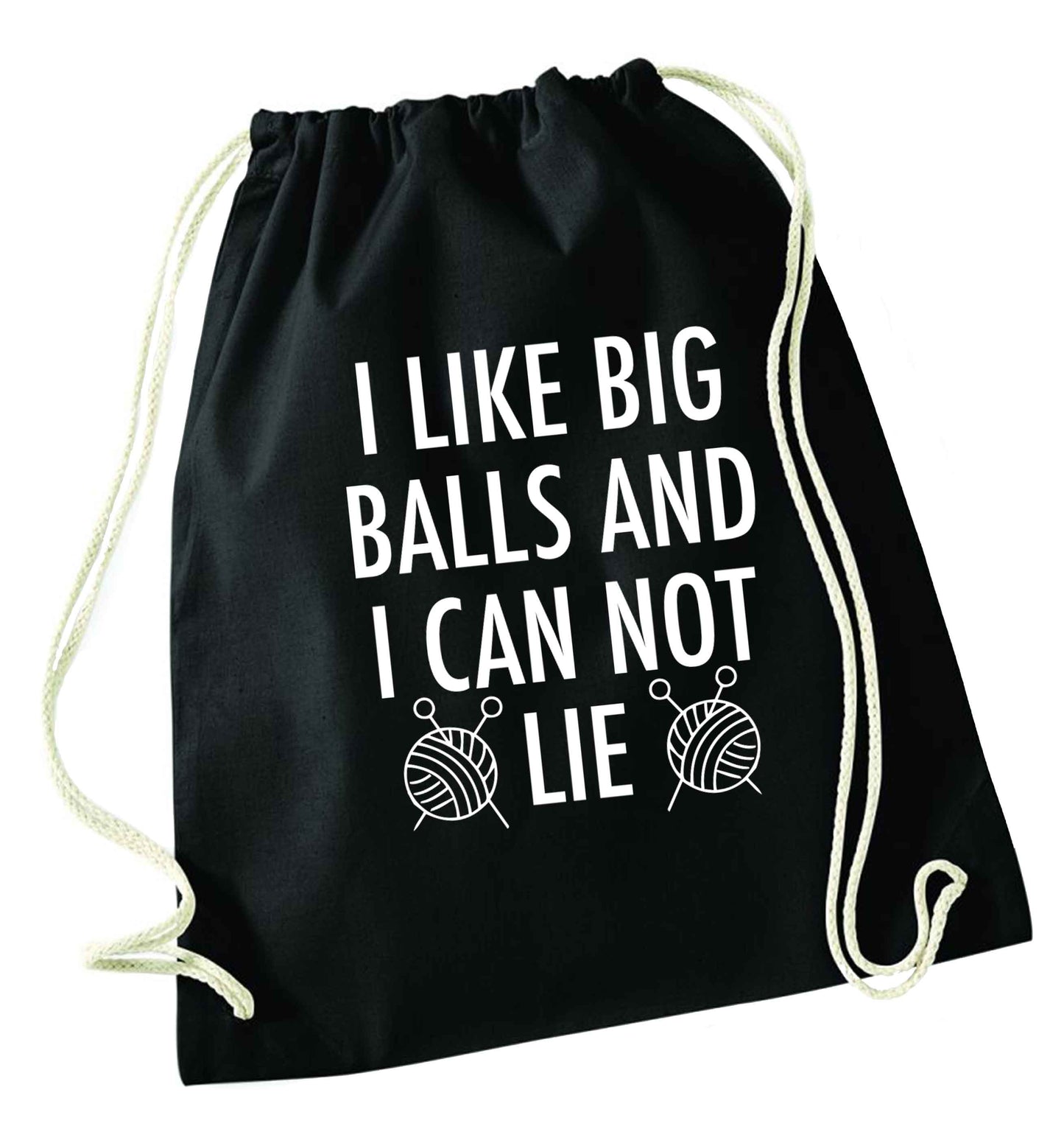 Merry Christmas black drawstring bag