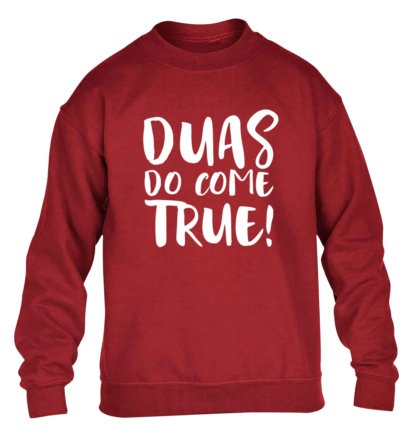 Duas do come true children's grey sweater 12-13 Years