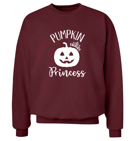 Happiness Pumpkin Spice adult's unisex maroon sweater 2XL
