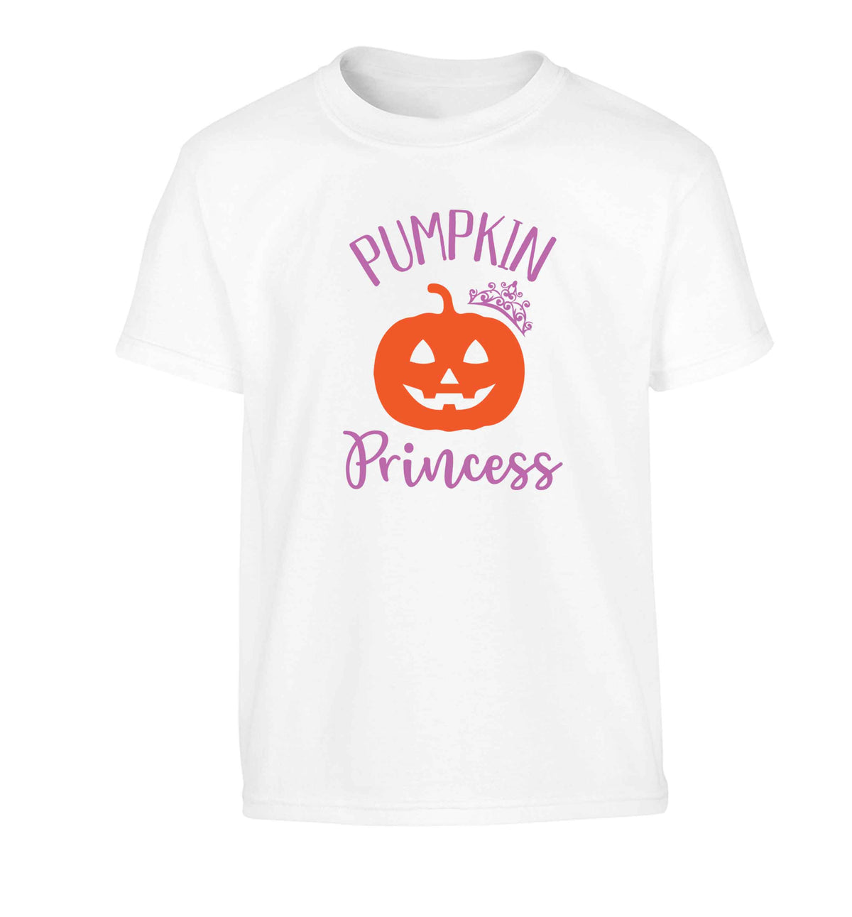 Happiness Pumpkin Spice Children's white Tshirt 12-13 Years