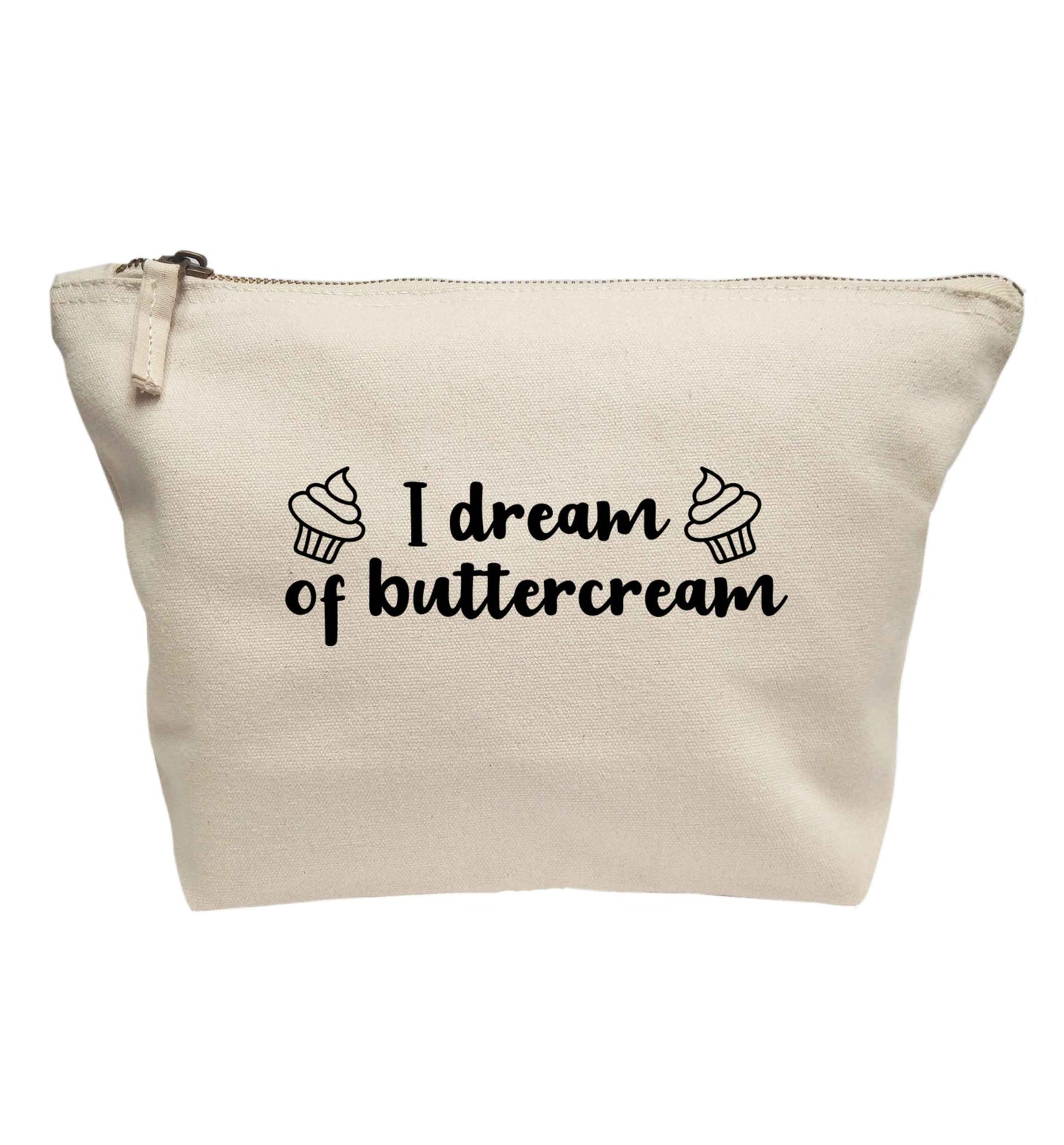 I dream of buttercream | makeup / wash bag