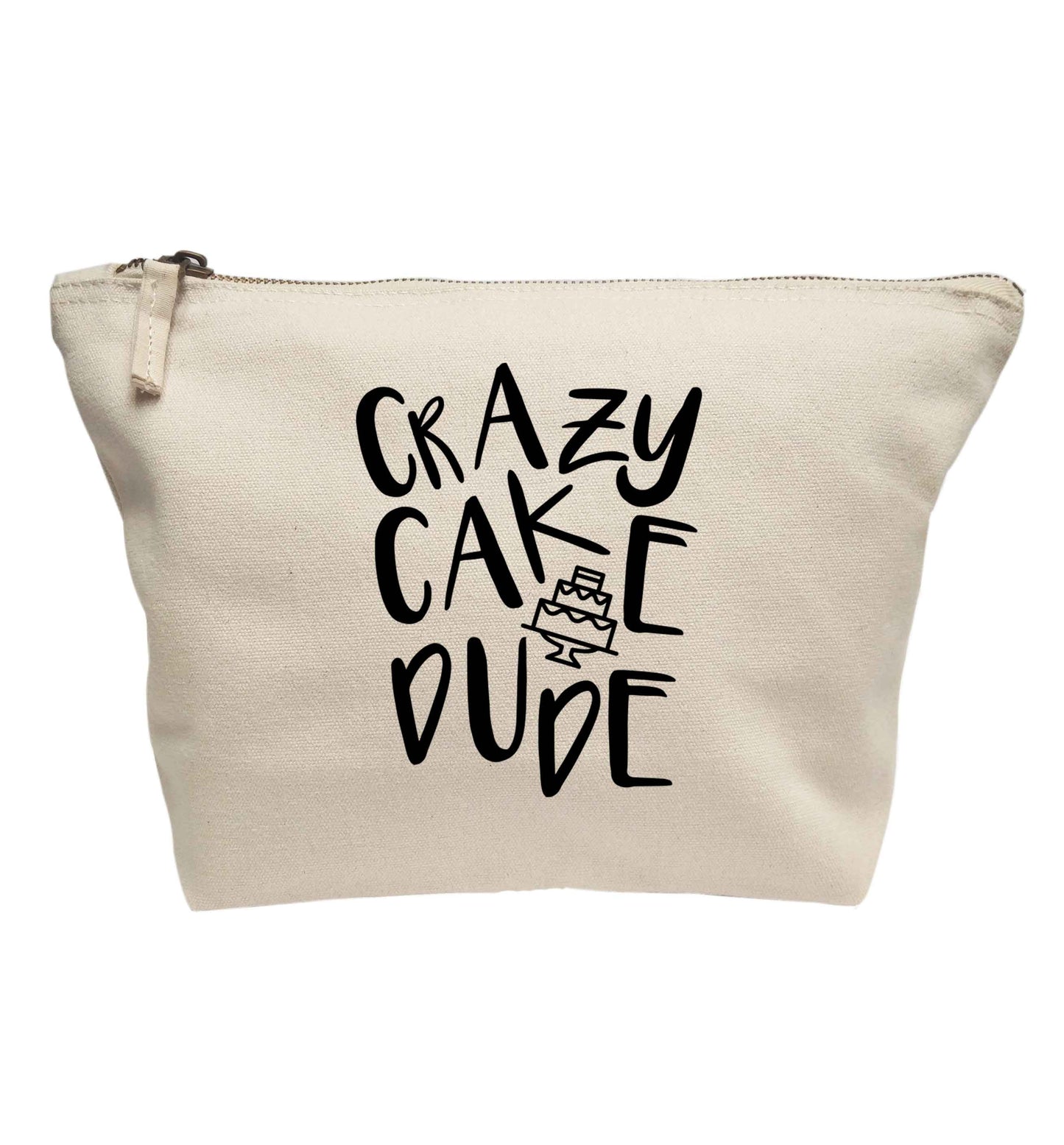 Crazy cake dude | makeup / wash bag