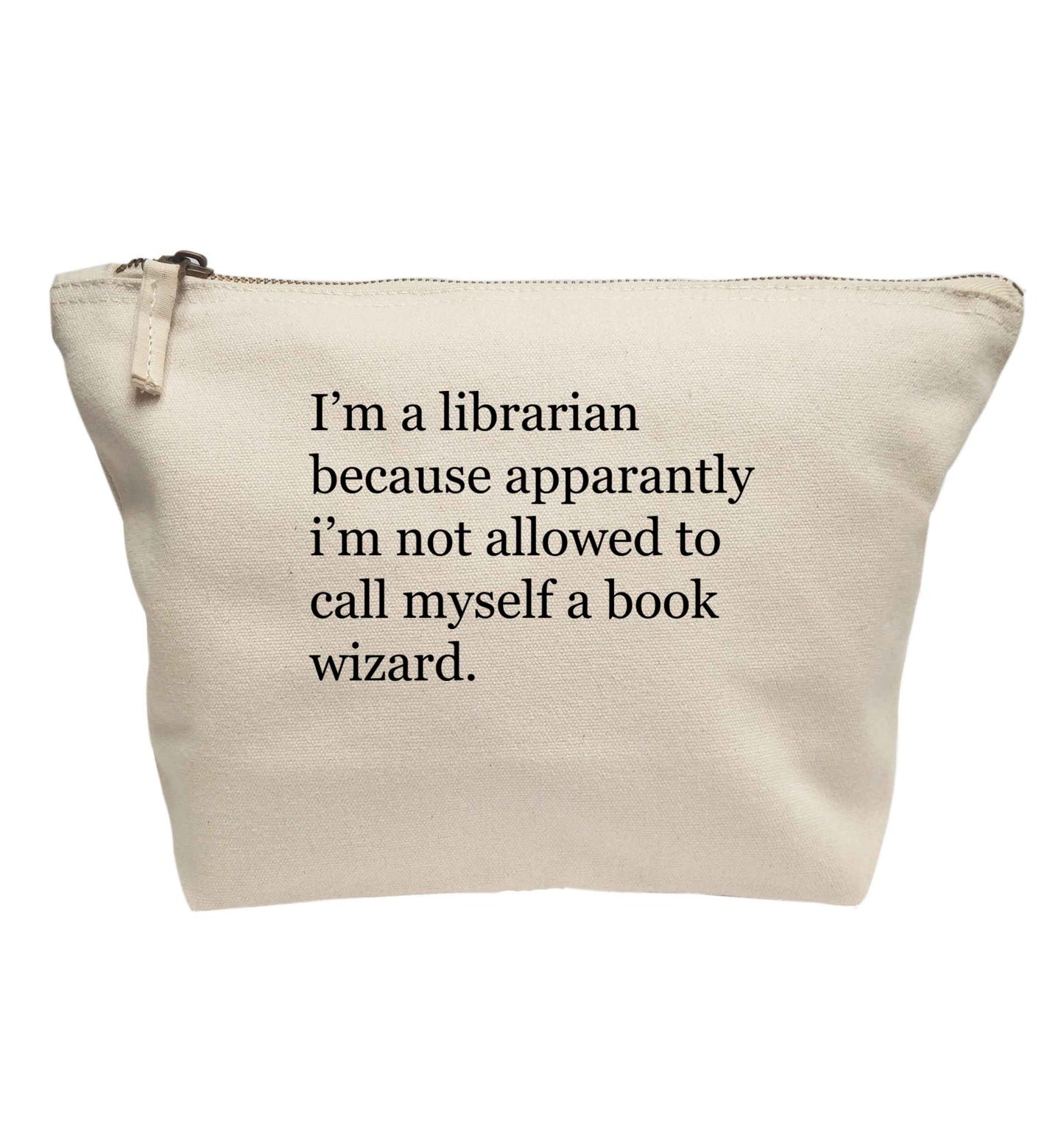 iÕm a librarian because apparantly iÕm not allowed to call myself a book wizard | makeup / wash bag