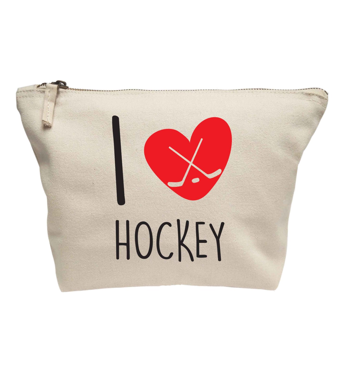 I love hockey | makeup / wash bag