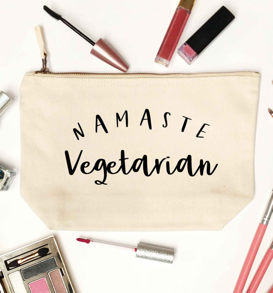 Namaste vegetarian natural makeup bag