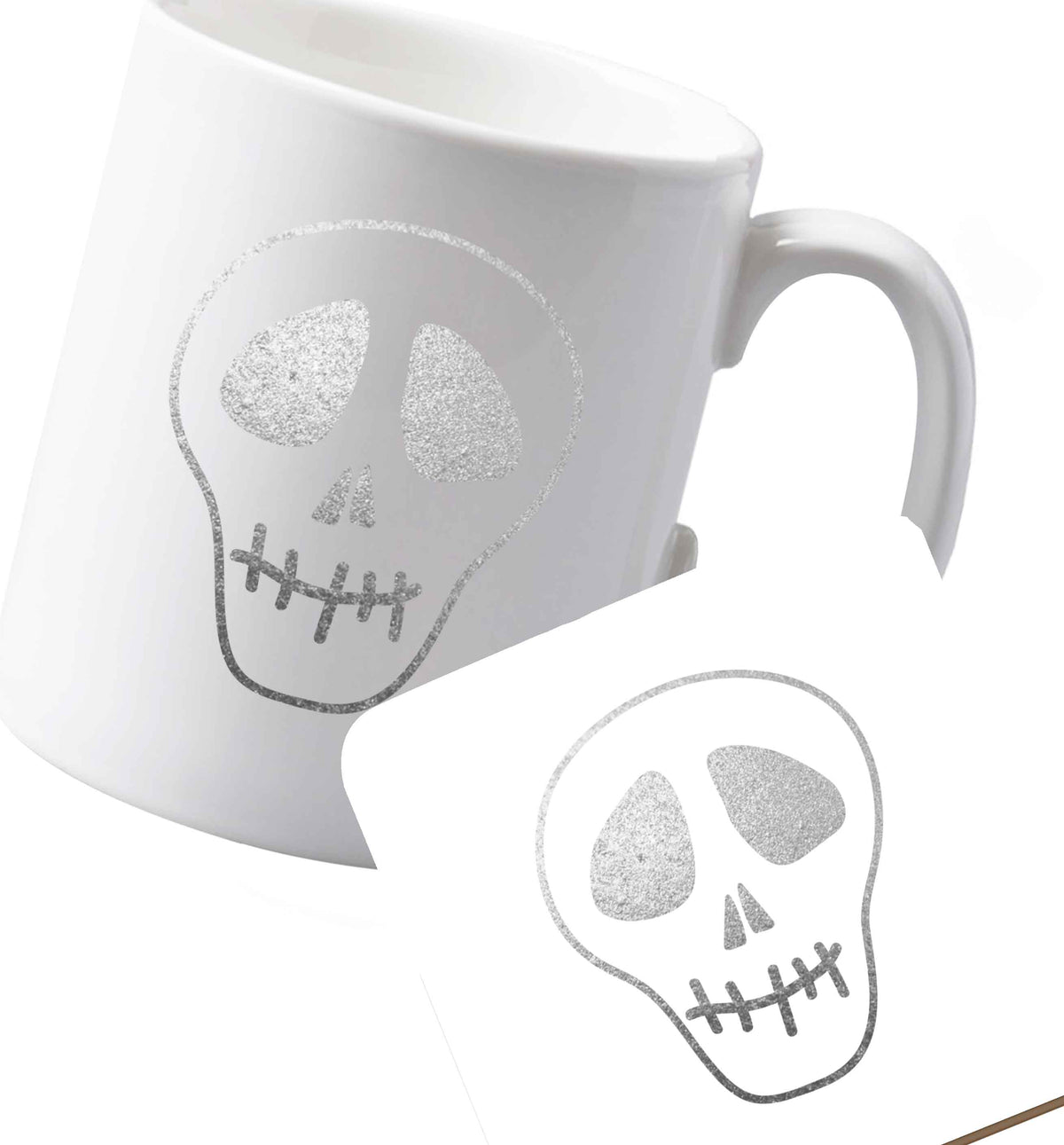 10 oz Ceramic mug and coaster Favourite Type Pan Pancake both sides