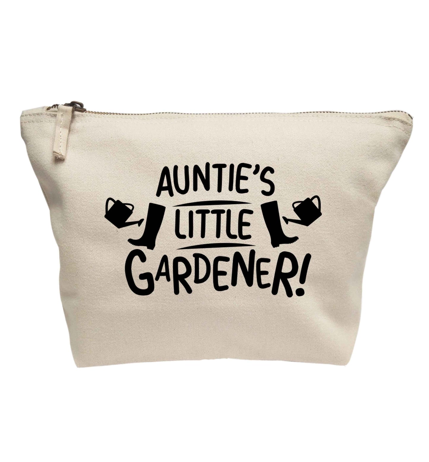 Auntie's little gardener | makeup / wash bag