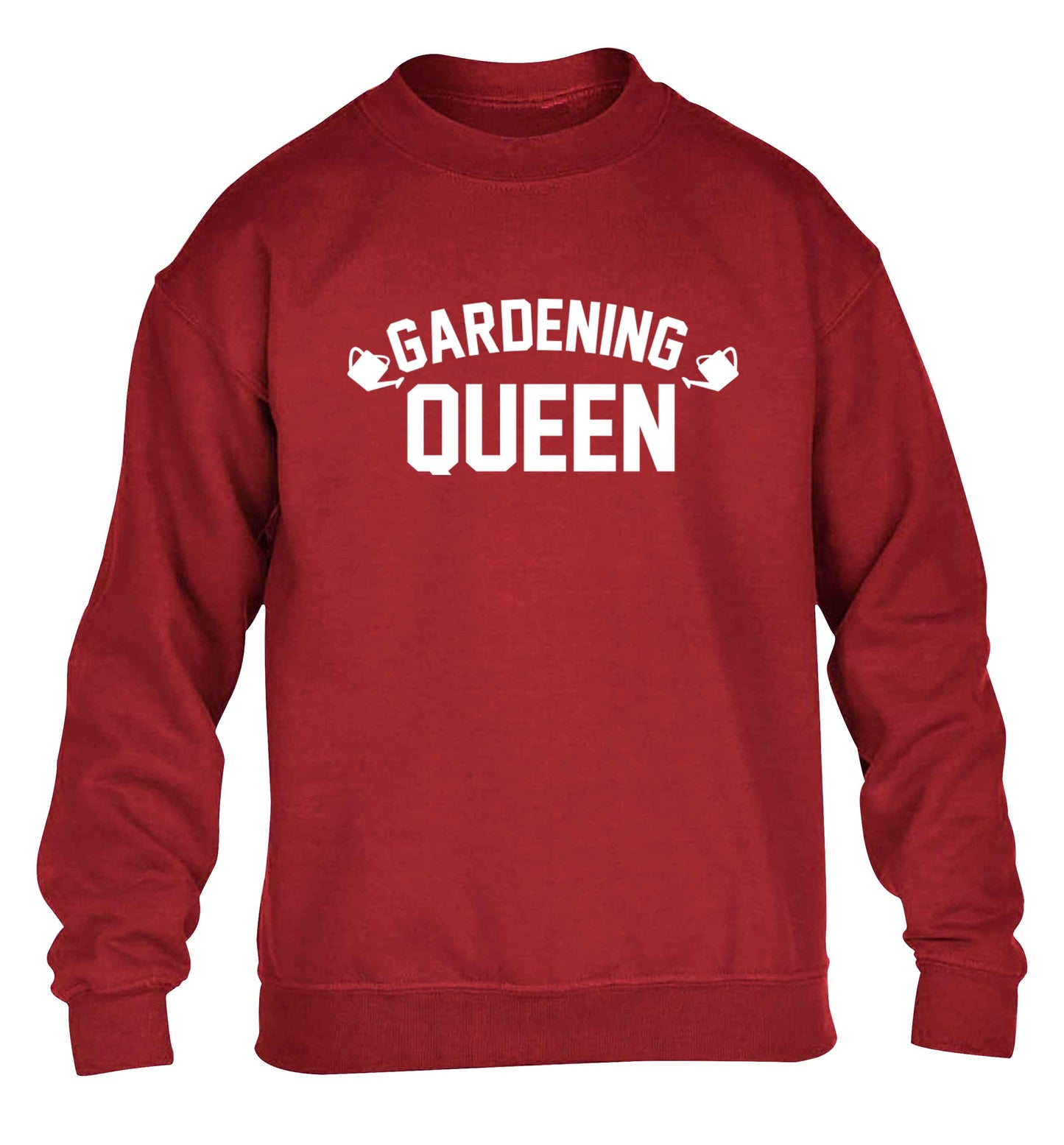 Gardening queen children's grey sweater 12-13 Years
