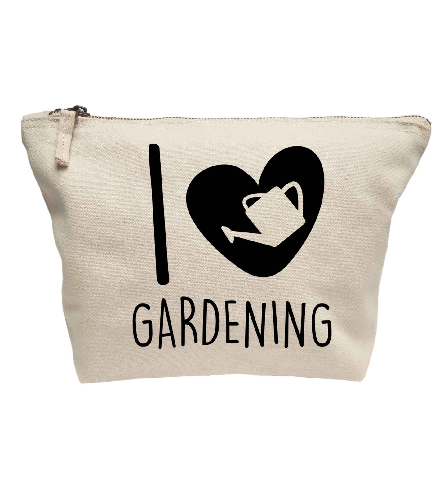 I love gardening | makeup / wash bag