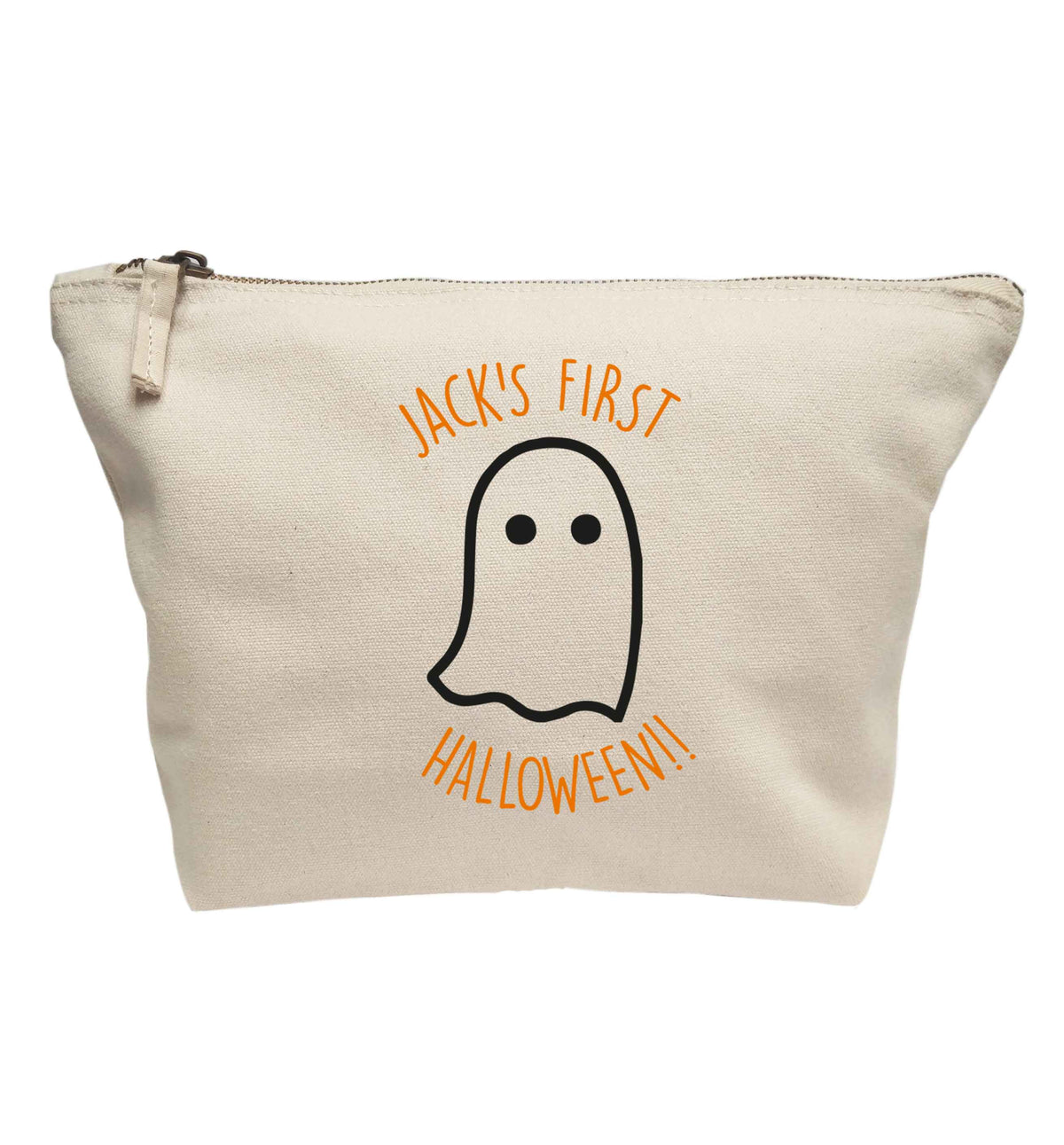 Personalised Ghost Halloween | Makeup / wash bag