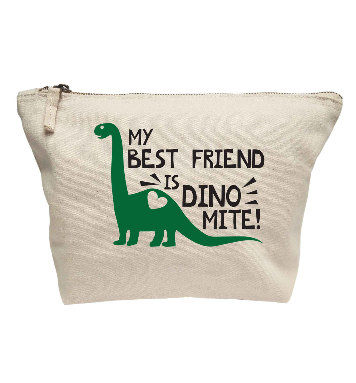 My best friend is dinomite! | makeup / wash bag