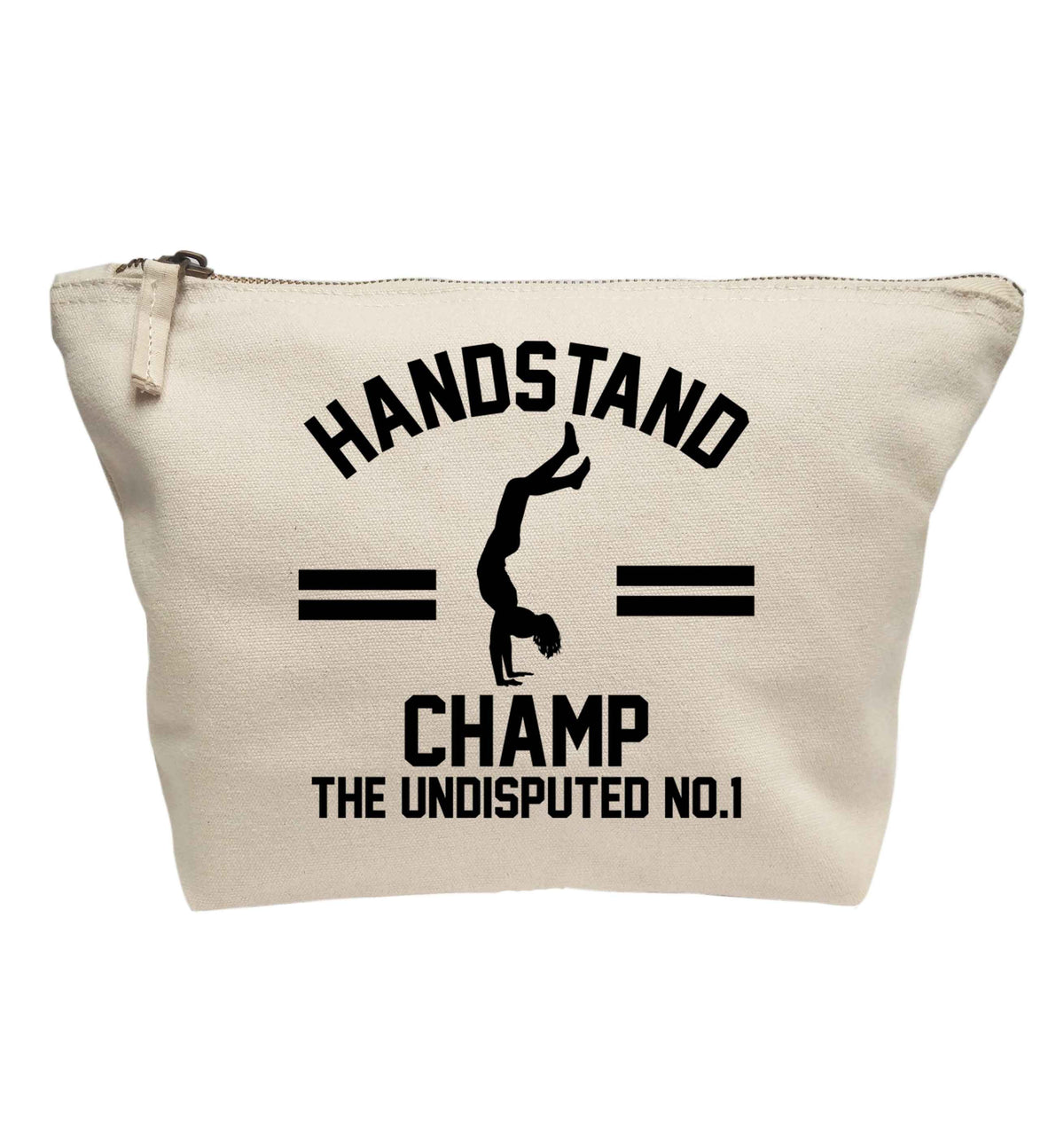 Undisputed handstand championship no.1 | makeup / wash bag