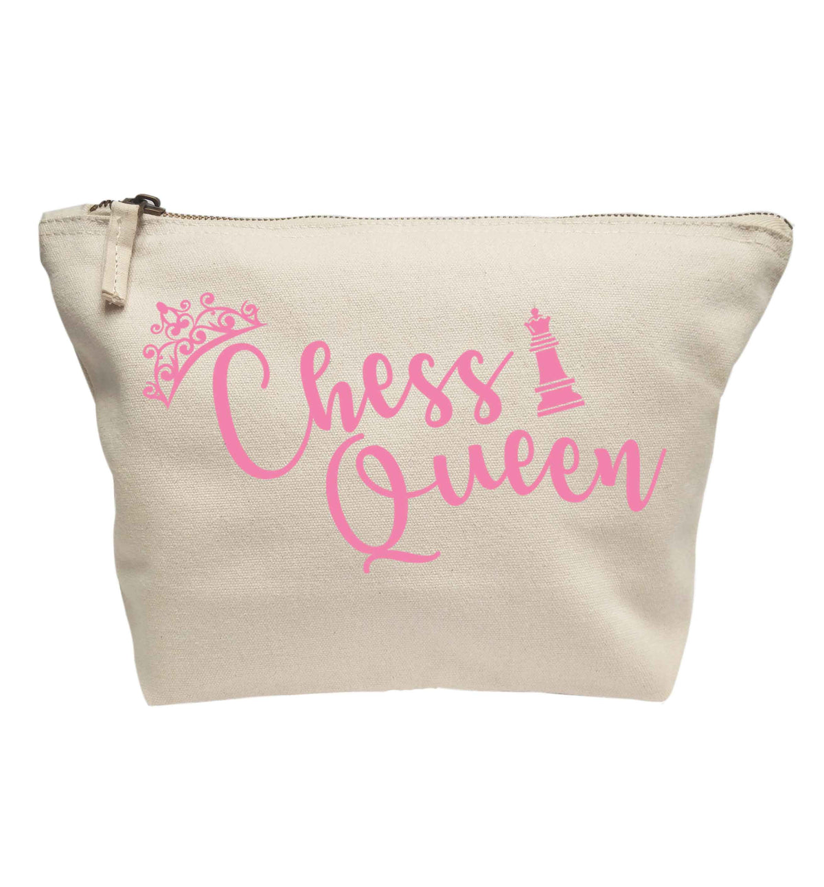 Pink chess queen | makeup / wash bag