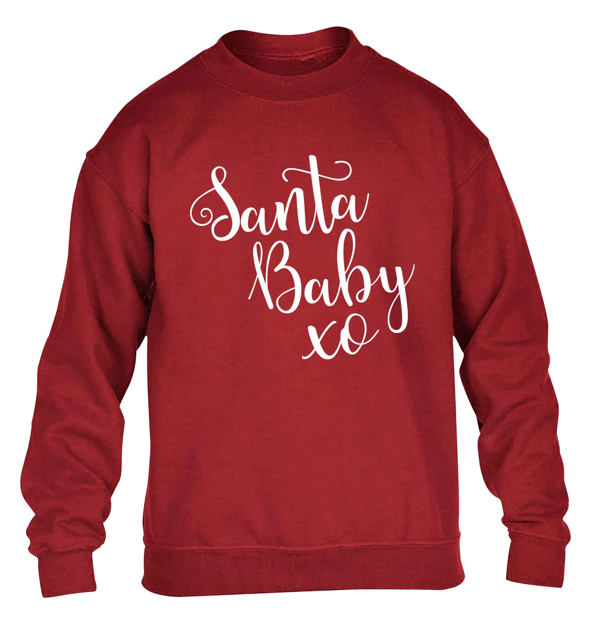 Santa baby children's grey sweater 12-13 Years
