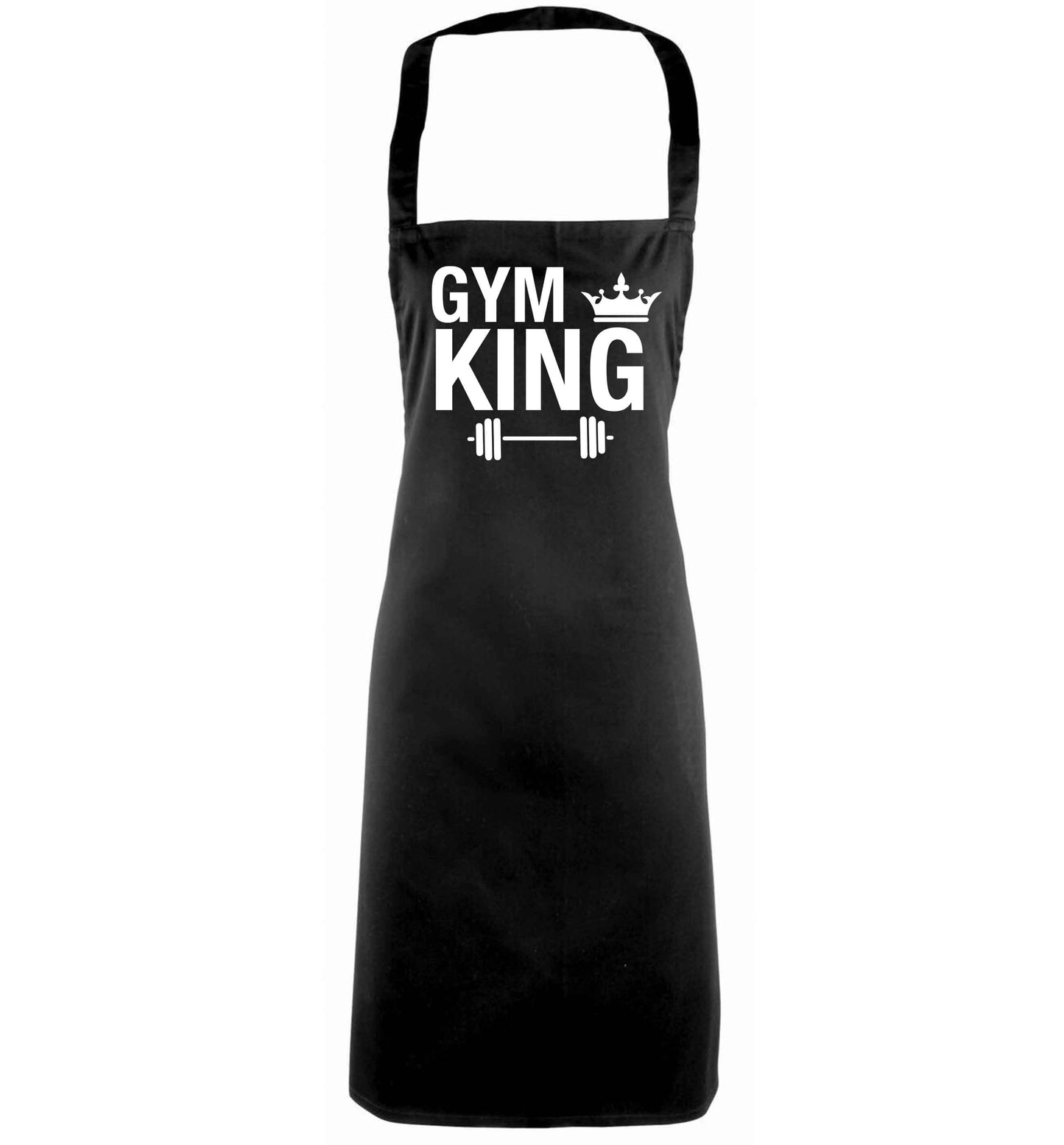 Gym king black apron
