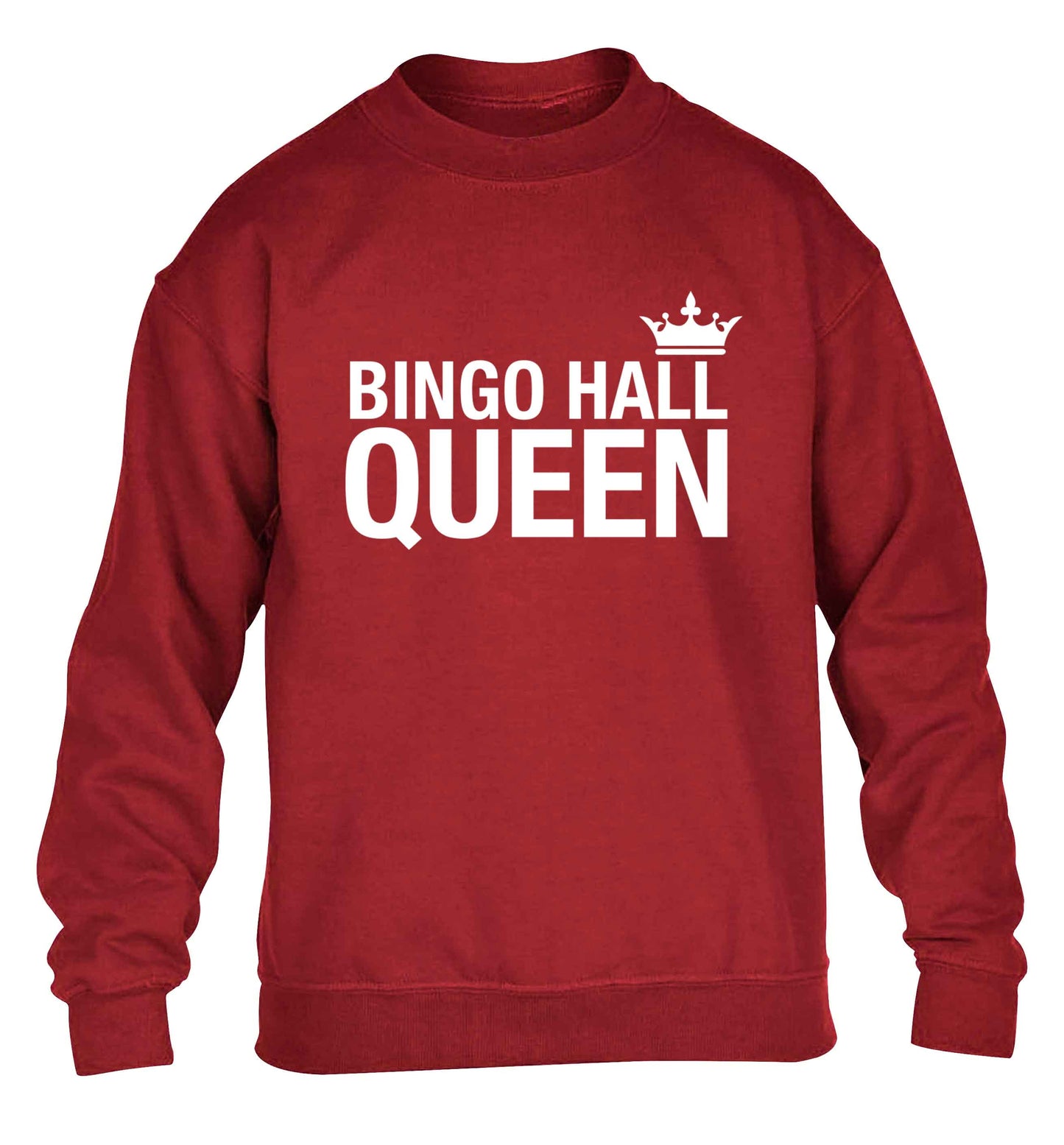 Bingo hall queen children's grey sweater 12-13 Years
