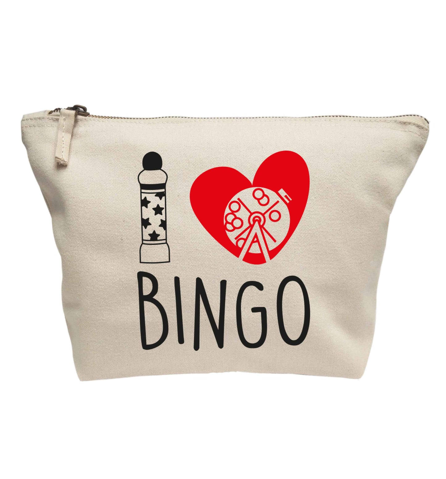 I love bingo | makeup / wash bag