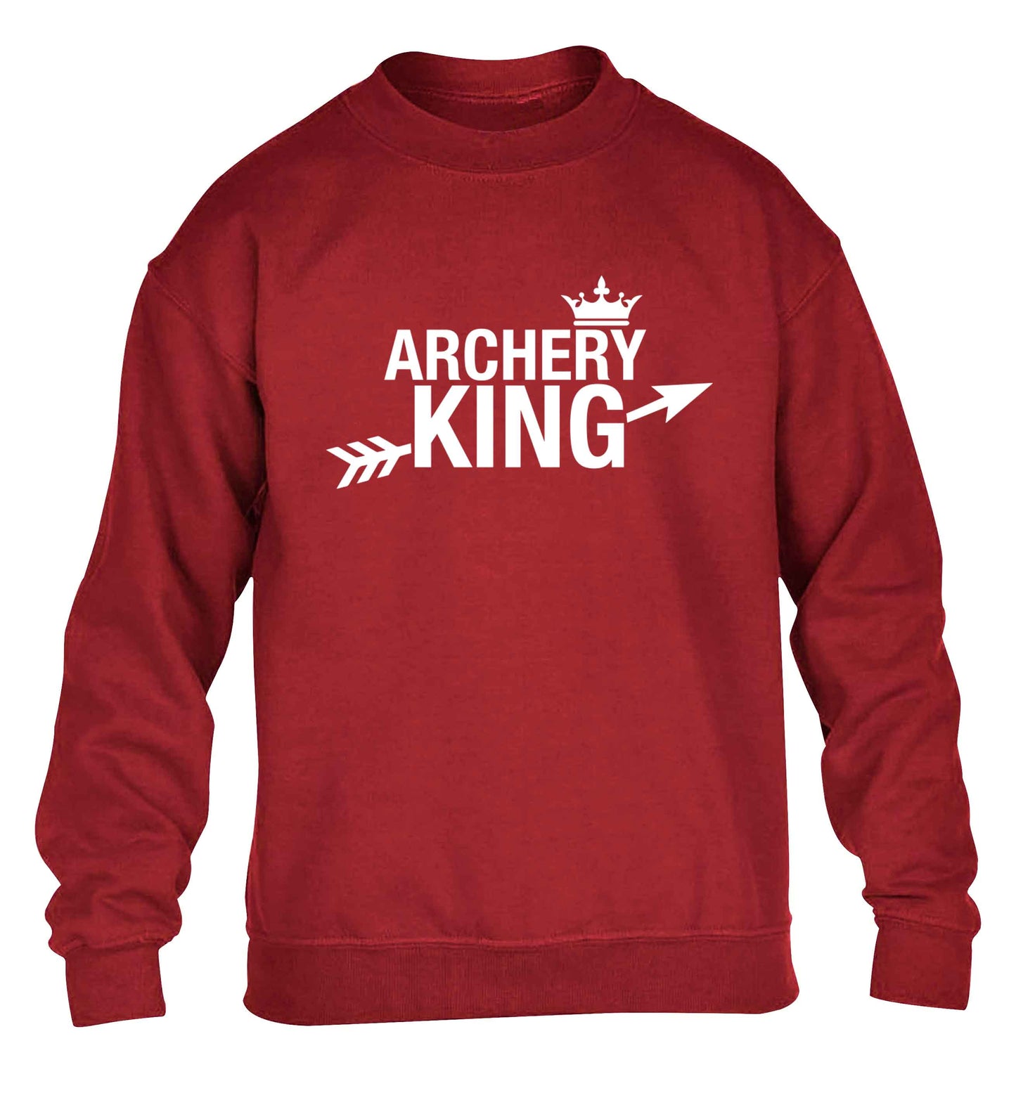 Archery king children's grey sweater 12-13 Years