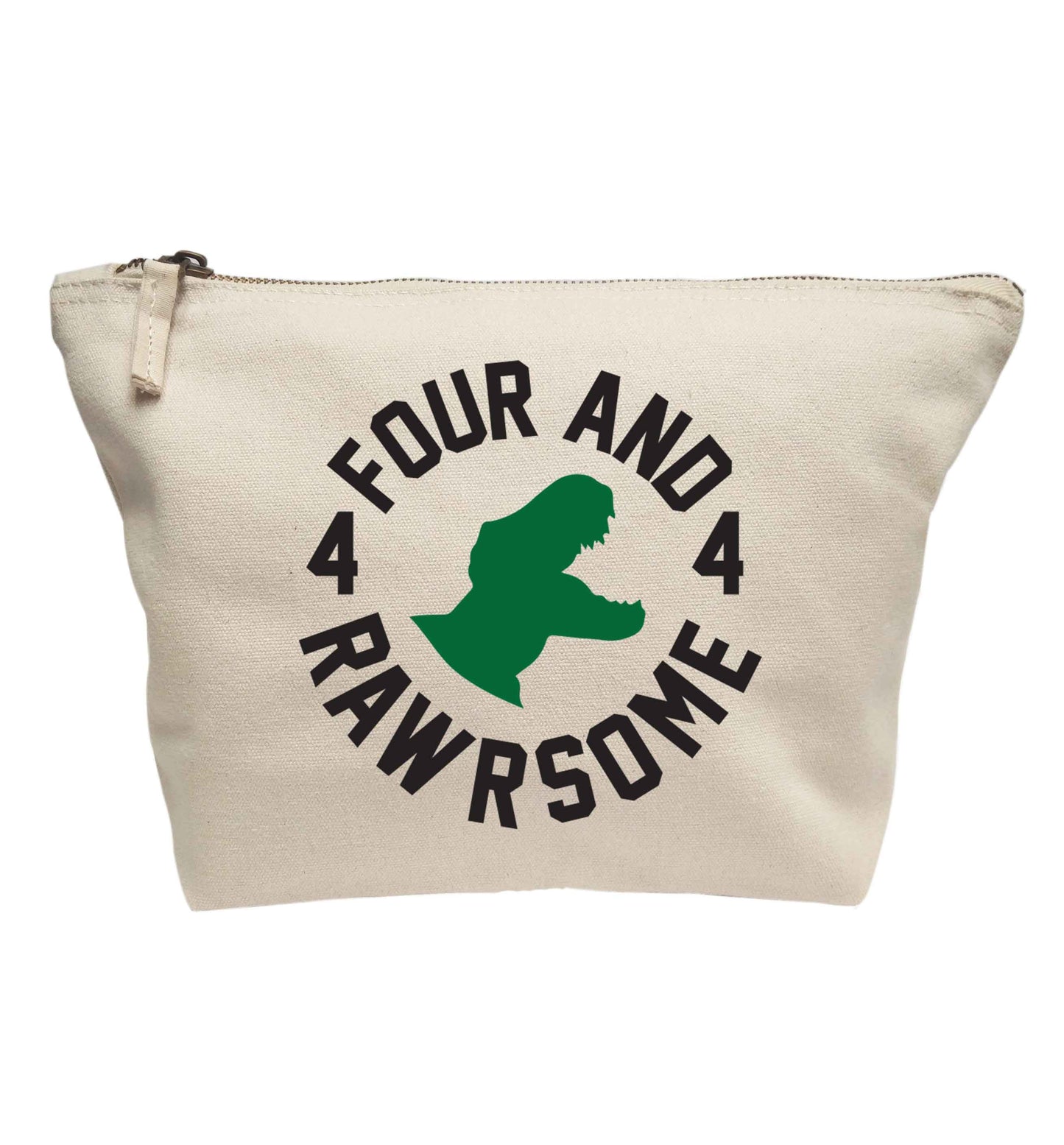 Four and rawrsome | Makeup / wash bag