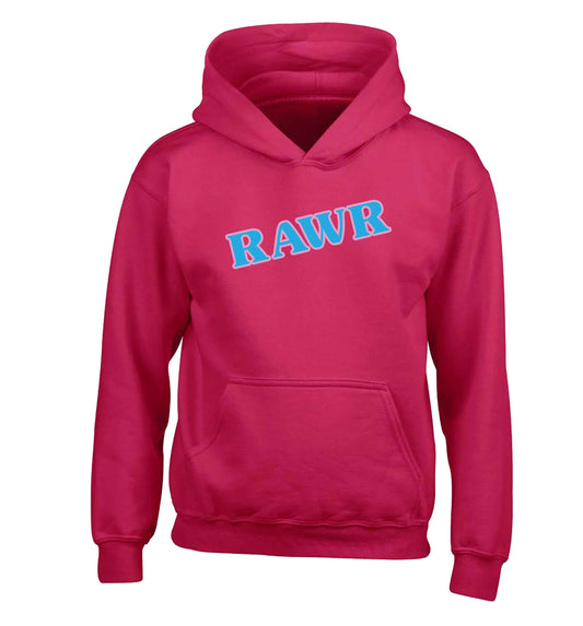 Rawr children's pink hoodie 12-13 Years