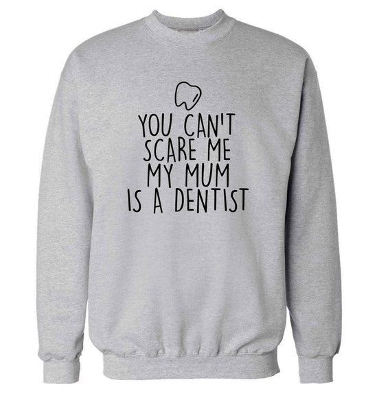 Minty Kisses Tooth Fairy (a) adult's unisex grey sweater 2XL