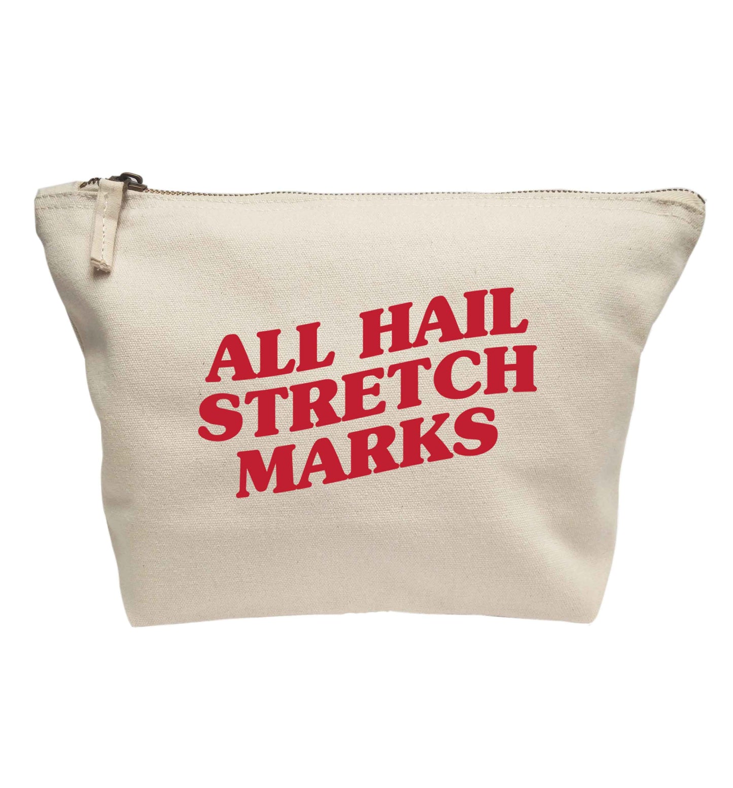 All hail stretch marks | Makeup / wash bag