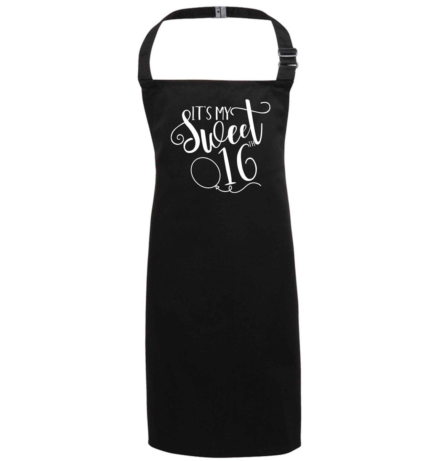 It's my sweet 16thblack apron 7-10 years