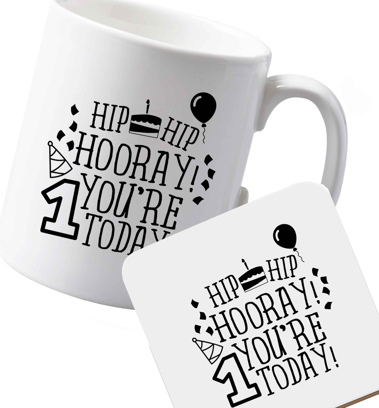 10 oz Ceramic mug and coaster Favourite Type Pan Pancake both sides