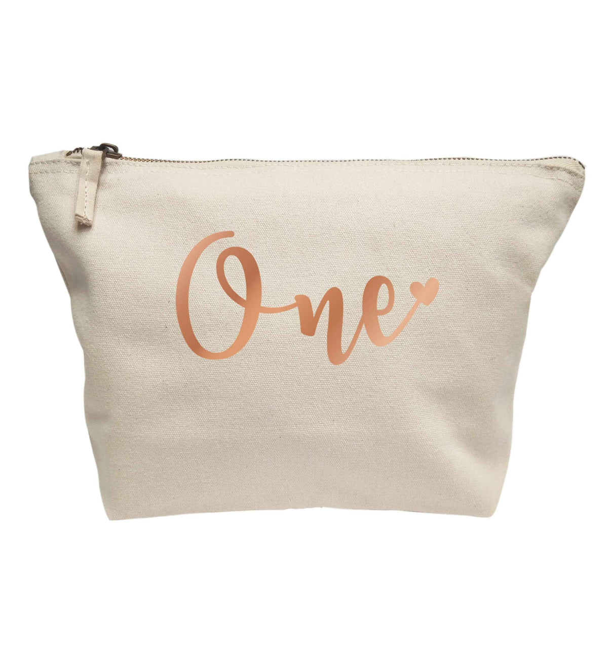 Rose Gold One | Makeup / wash bag