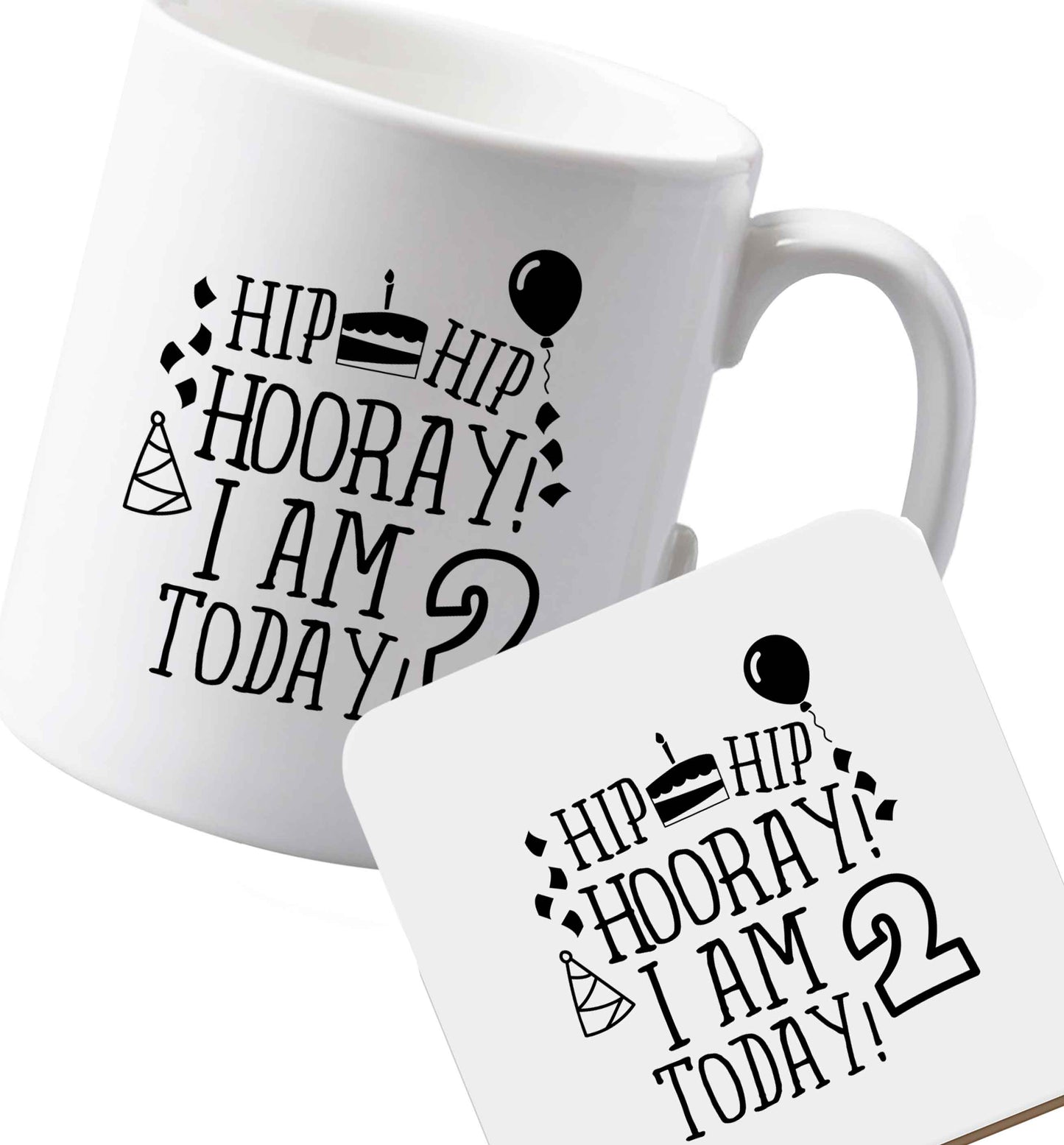 10 oz Ceramic mug and coaster Favourite Type Pan Pancake both sides