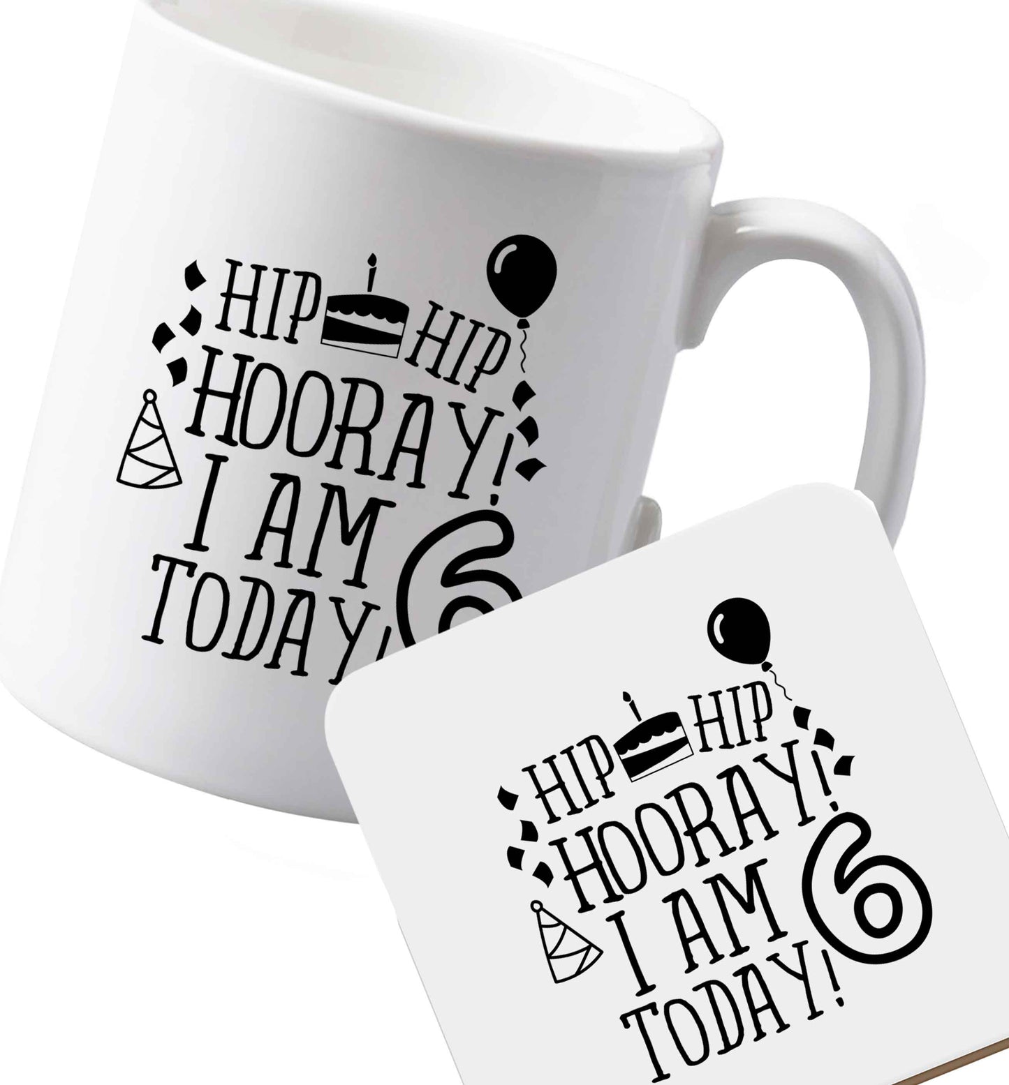 10 oz Ceramic mug and coaster Favourite Type Pan Pancake both sides