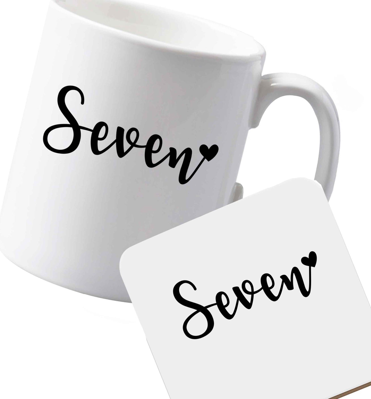 10 oz Ceramic mug and coaster Favourite Type Pan Pancake both sides