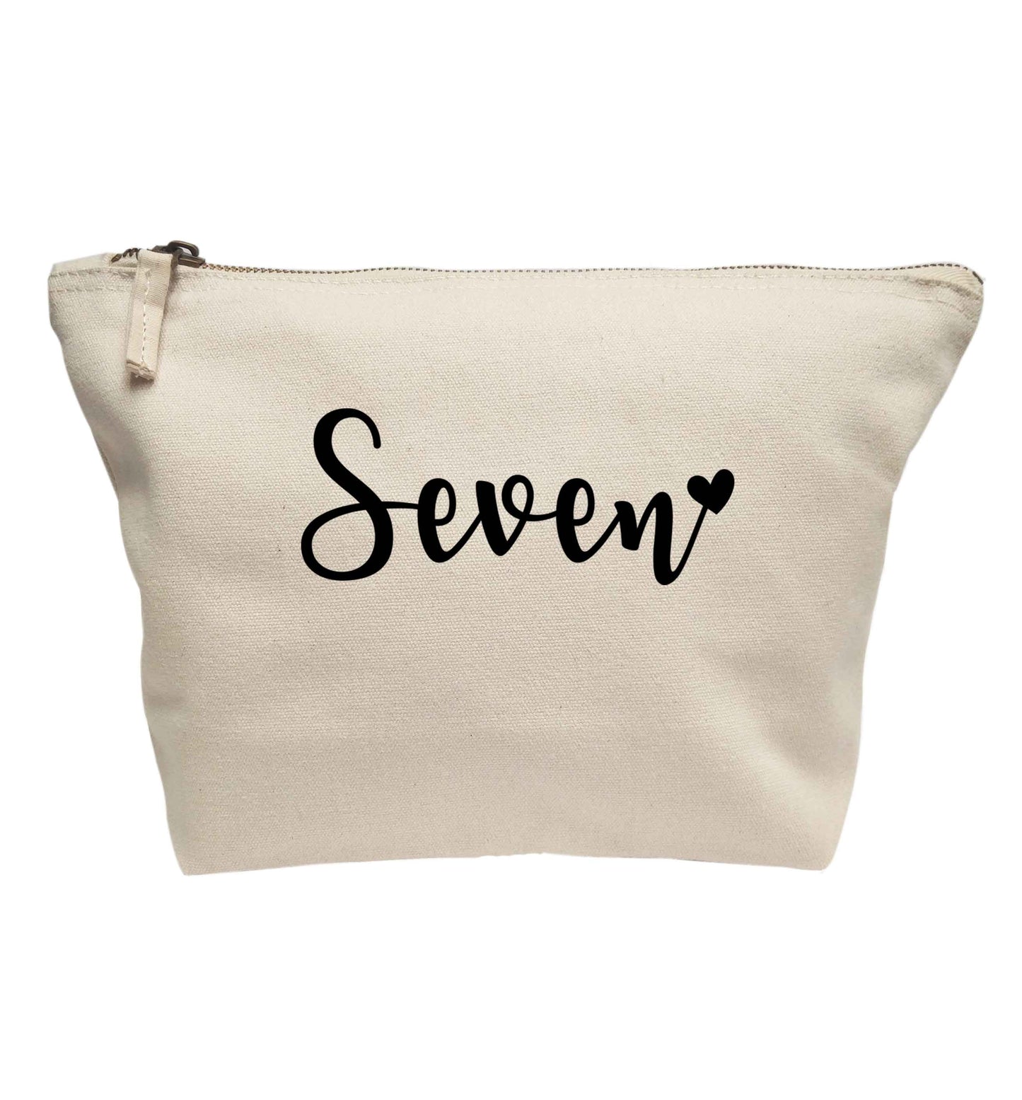 Seven and heart | Makeup / wash bag
