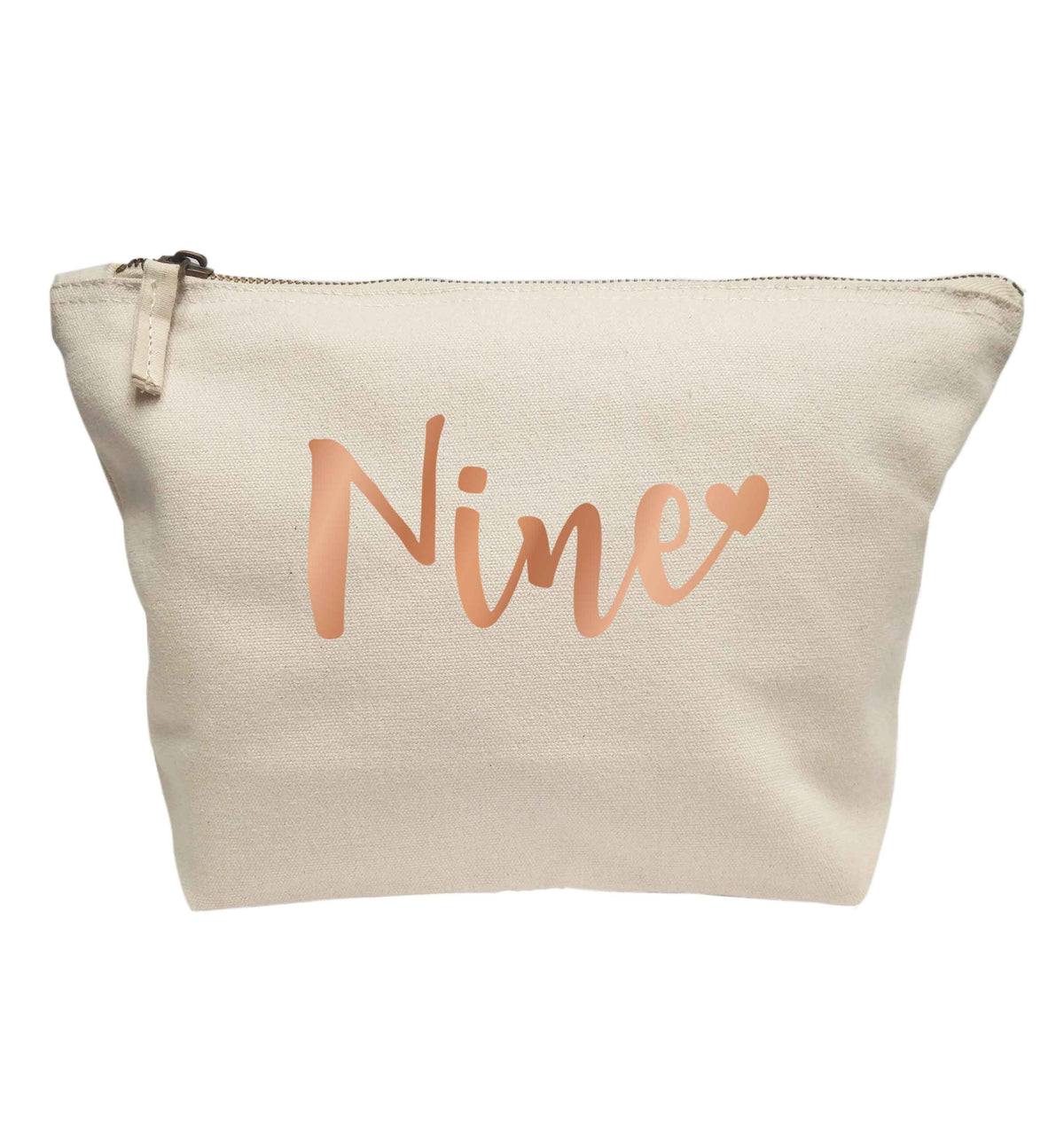 Rose gold nine | Makeup / wash bag