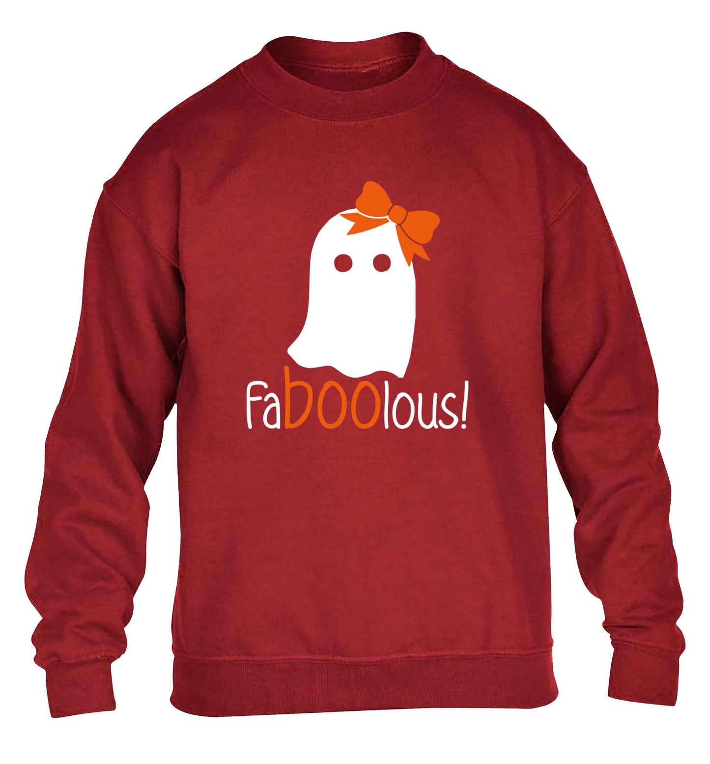 Faboolous ghost children's grey sweater 12-13 Years