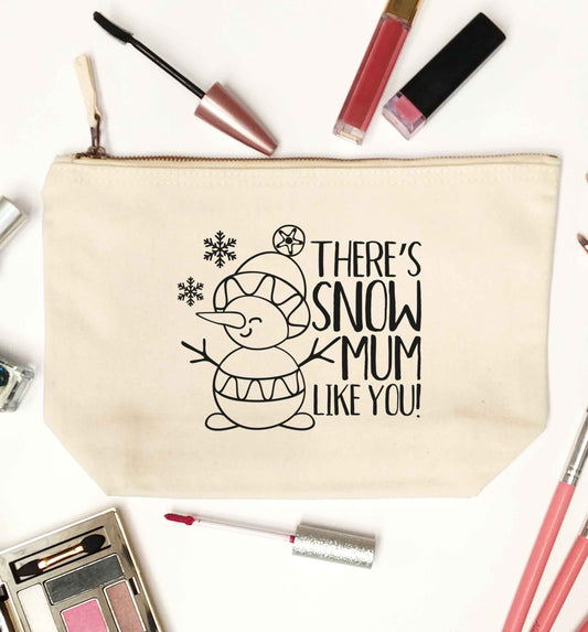 There's snow mum like you natural makeup bag