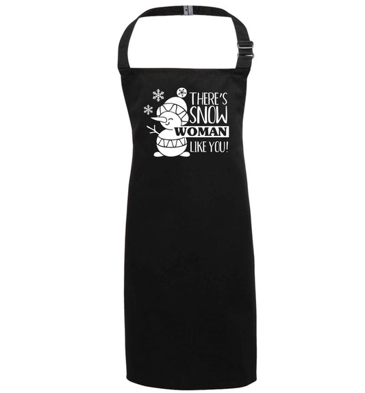 There's snow woman like you black apron 7-10 years